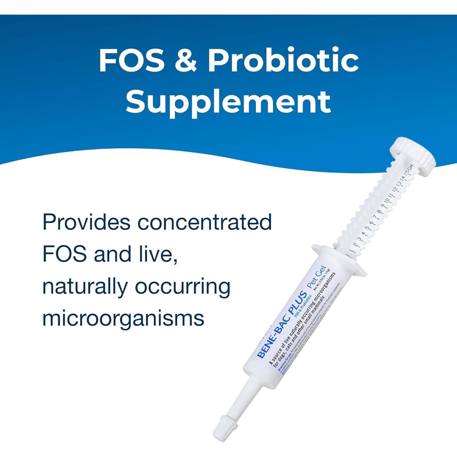 Gel Bene-Bac Plus PetAg 15g - Probioticos para Mascotas