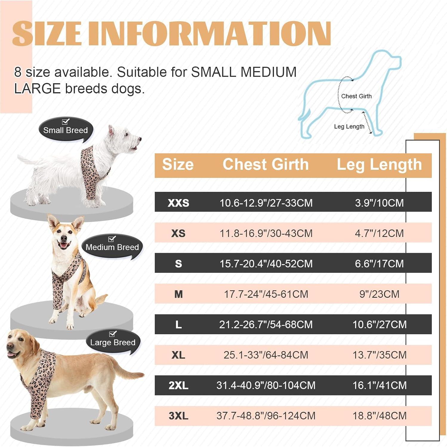 Manga de Pierna para Perro ROZKITCH L Quirúrgica Marrón