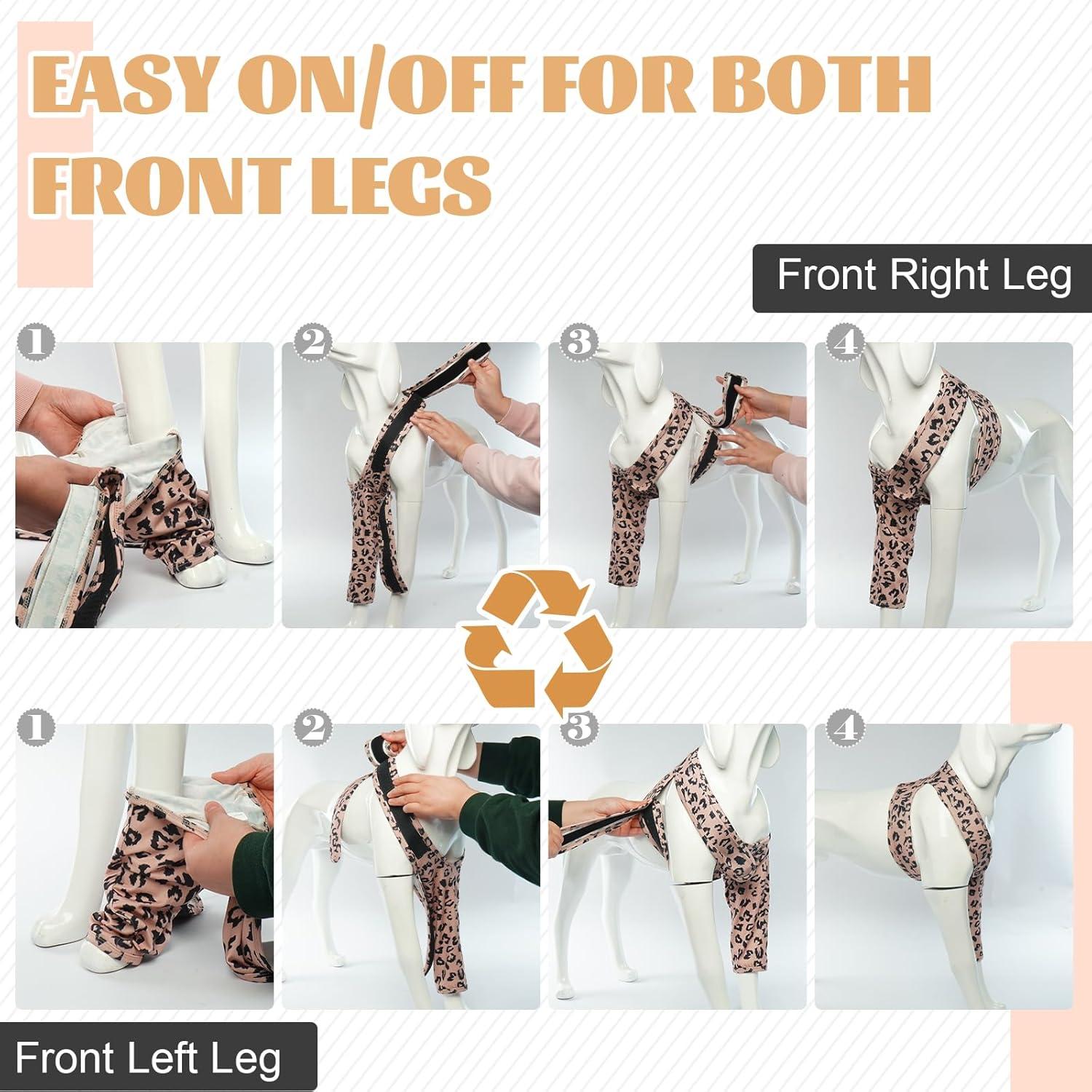 Manga de Pierna para Perro ROZKITCH L Quirúrgica Marrón