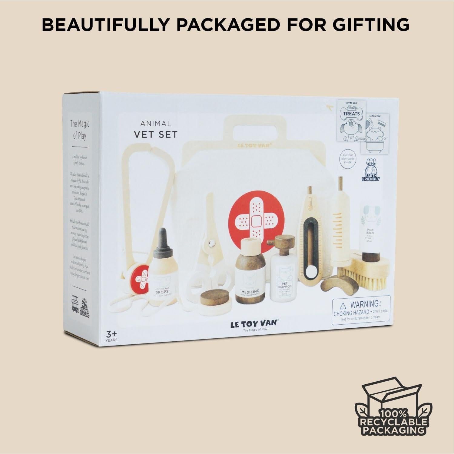 Set de Veterinario de Madera Le Toy Van - 10 Accesorios
