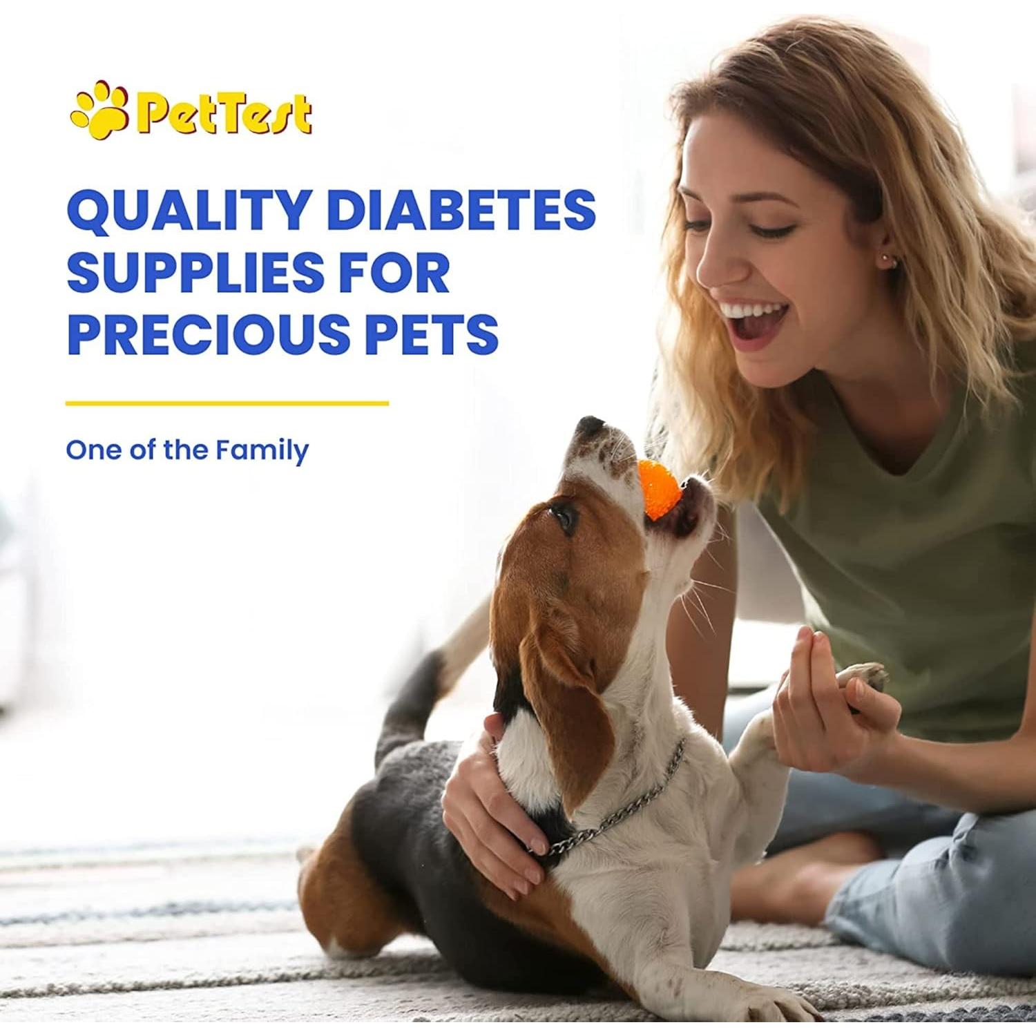 Jeringas de Insulina U-40 PetTest 0.5CC 31G para Mascotas