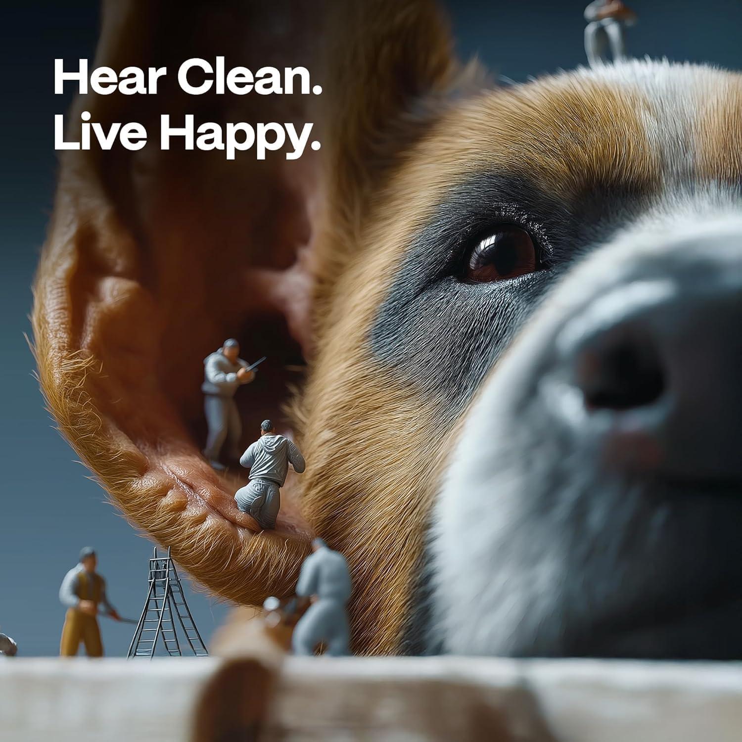 Toallitas Limpiadoras de Oídos DOCO para Perros y Gatos - 50 Unidades