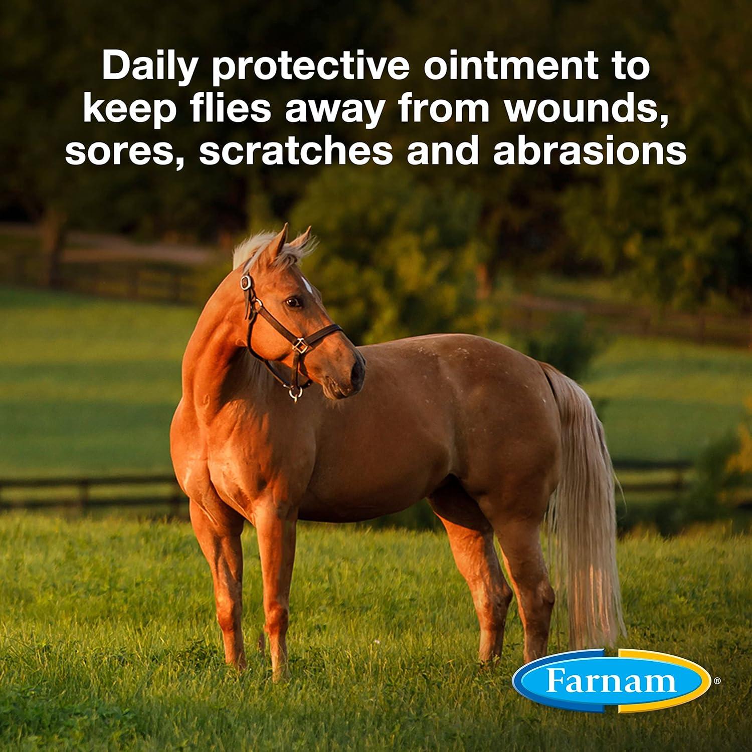 Ungüento Repelente de Moscas SWAT Farnam 198 g para Caballos y Perros