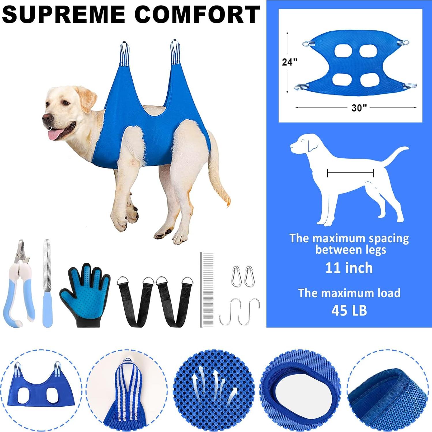 Kit de Primeros Auxilios para Perros GPUSFAK - 1.2 kg, 23.6x17x13.2 cm