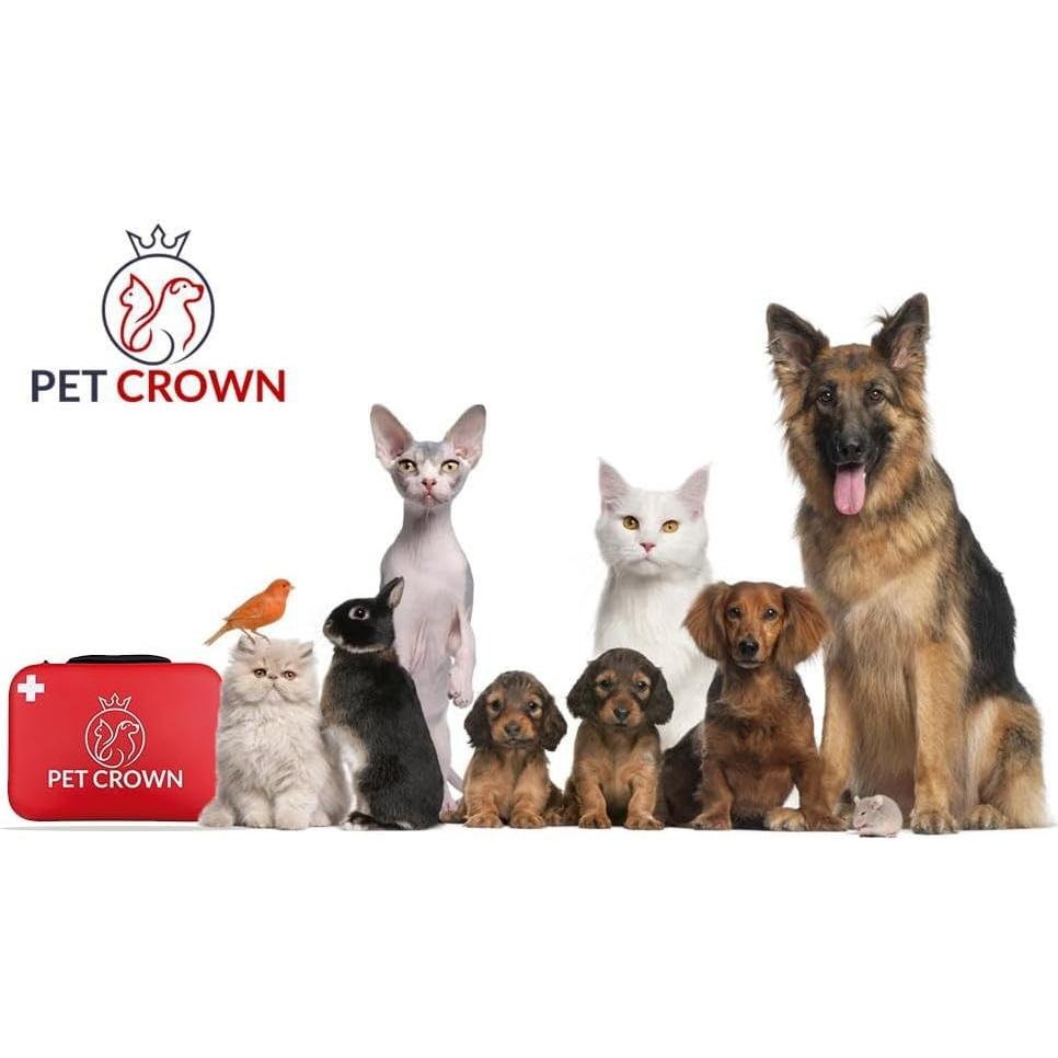 Kit de Primeros Auxilios para Mascotas PetCrown - 30.1x20.8cm