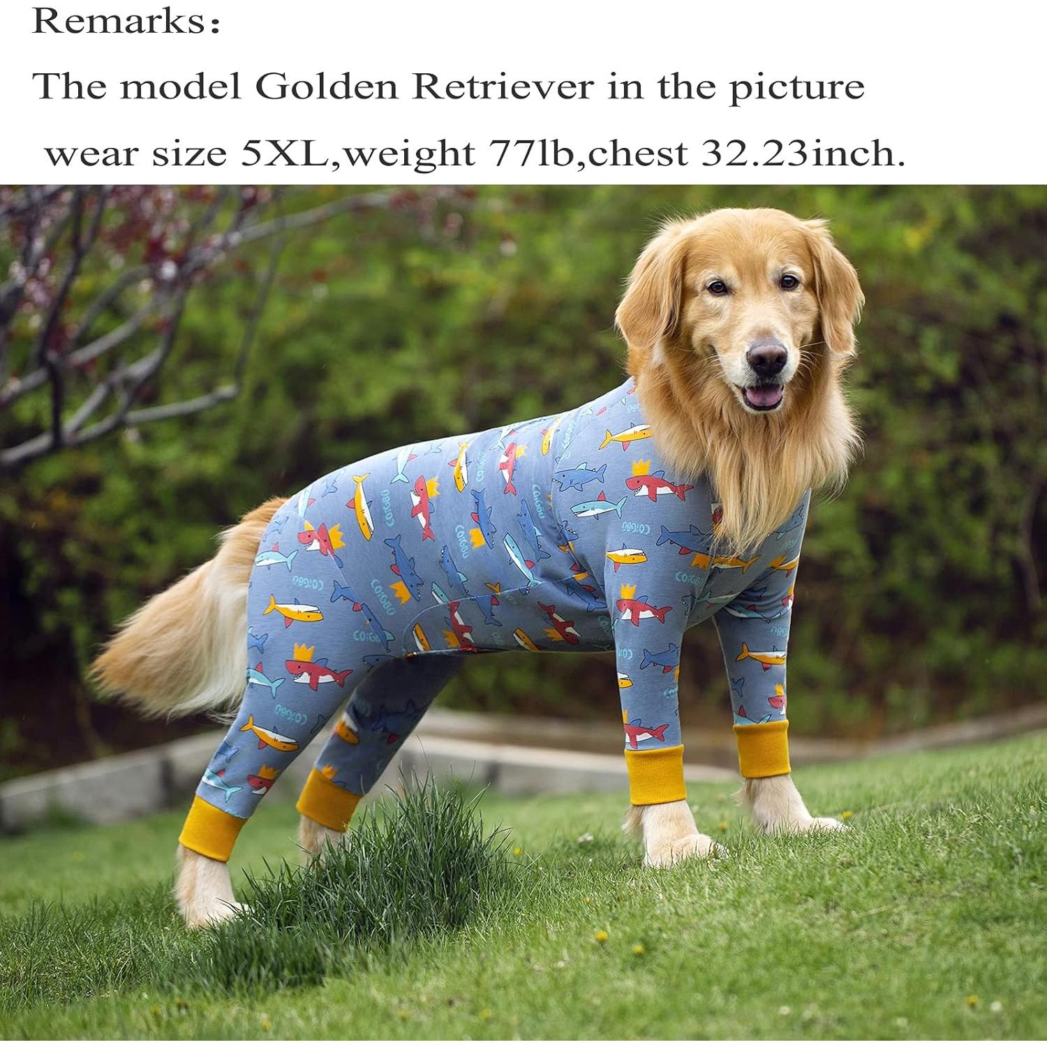 Traje de Recuperación Quirúrgica para Perros Yeapeeto 4XL Gris