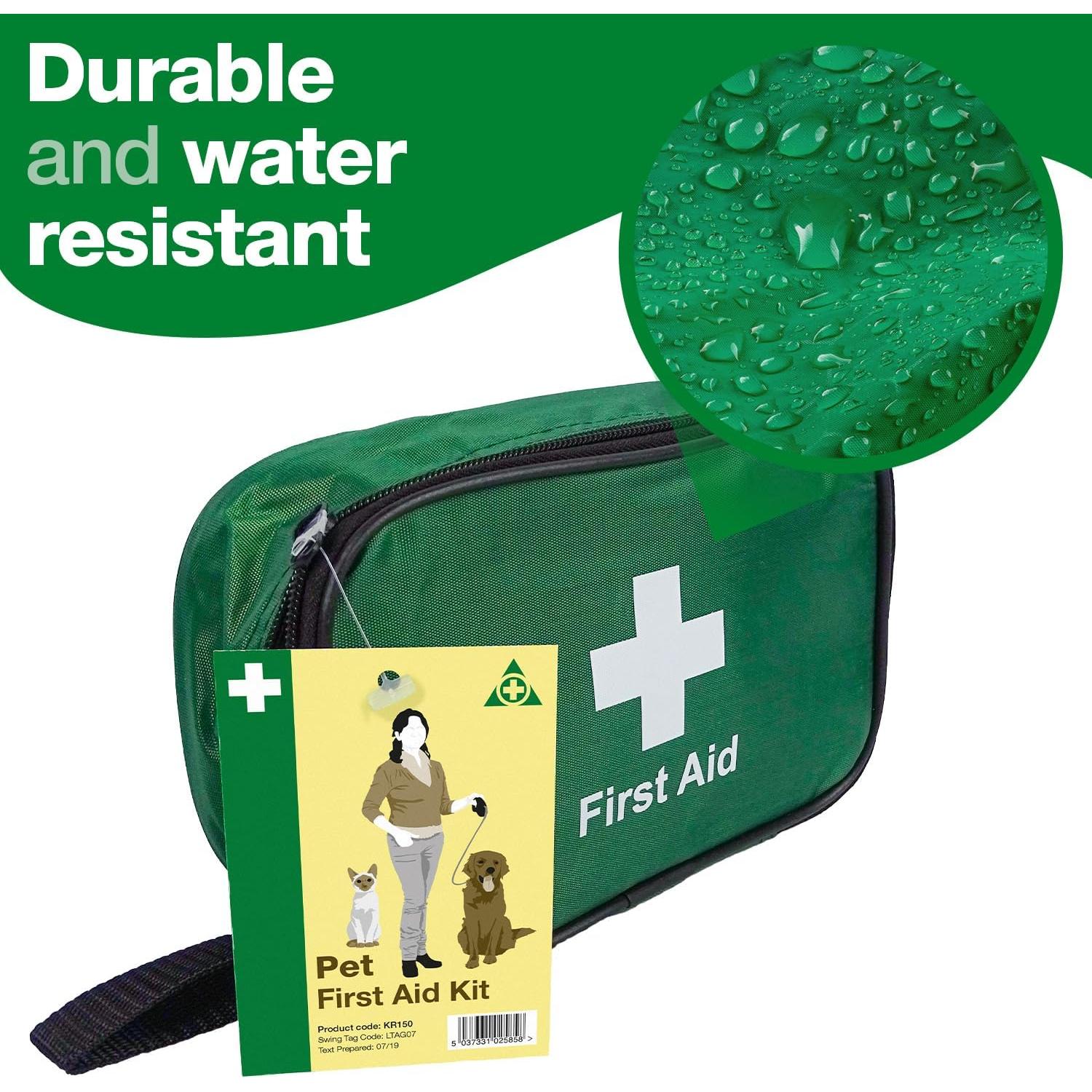 Kit de Primeros Auxilios para Mascotas Safety First Aid 56 Piezas