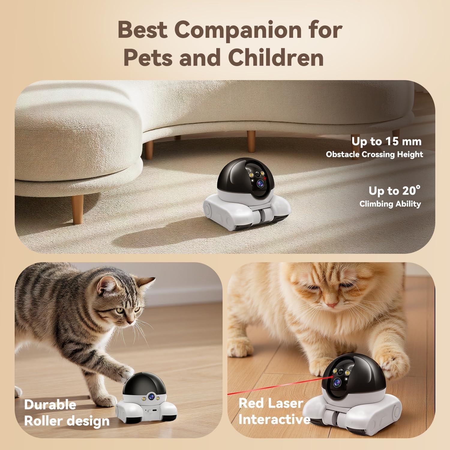 Cámara de Seguridad Interior DreamBee 1080P Doble Lente con App