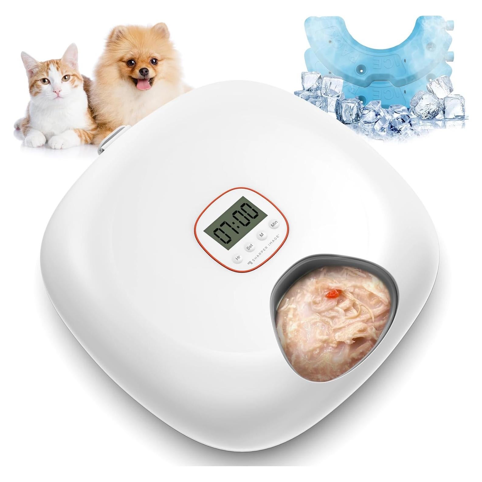 Dispensador Automático de Comida para Gatos Sharper Image 2kg