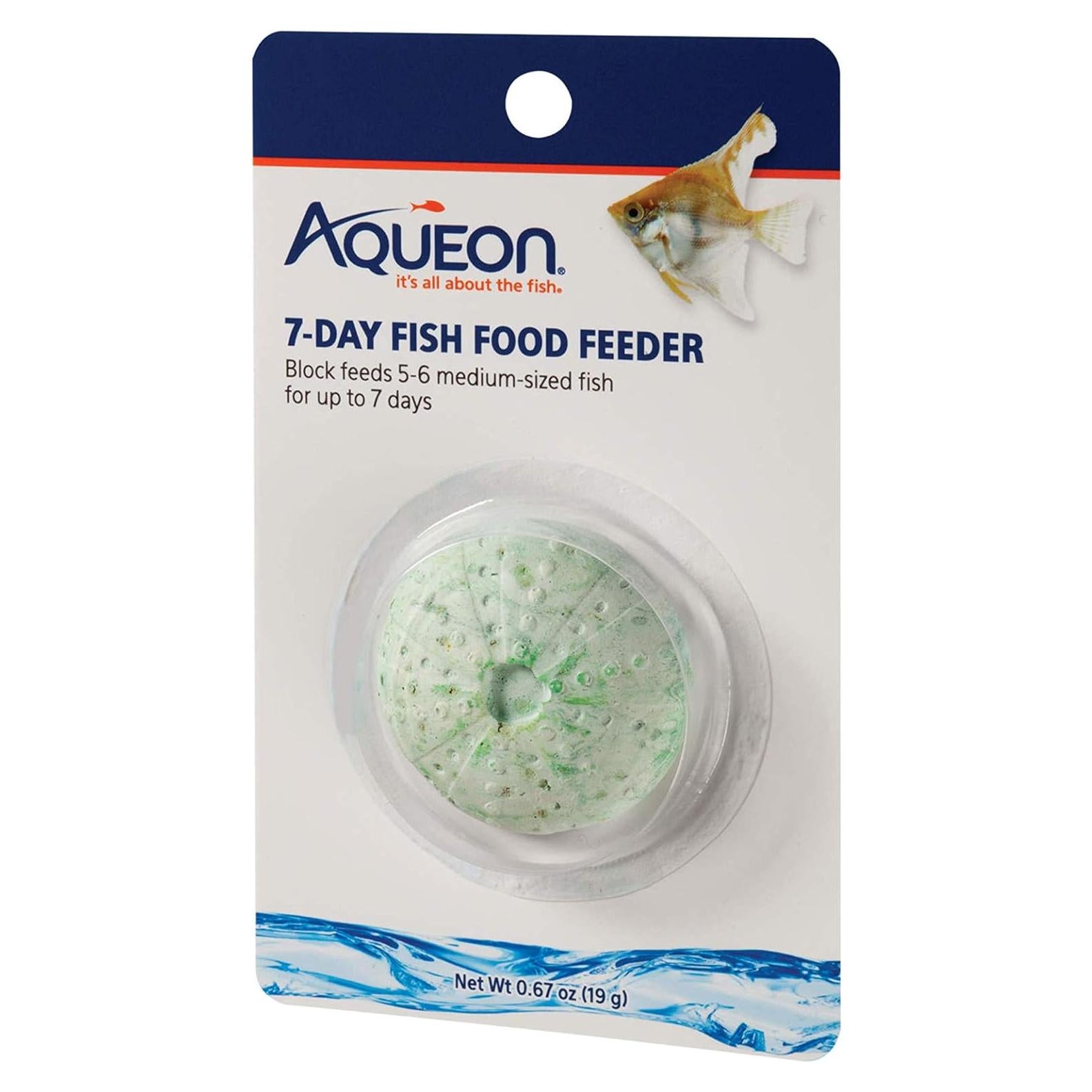 Alimentador de Vacaciones Aqueon 7 Días para Peces 19g
