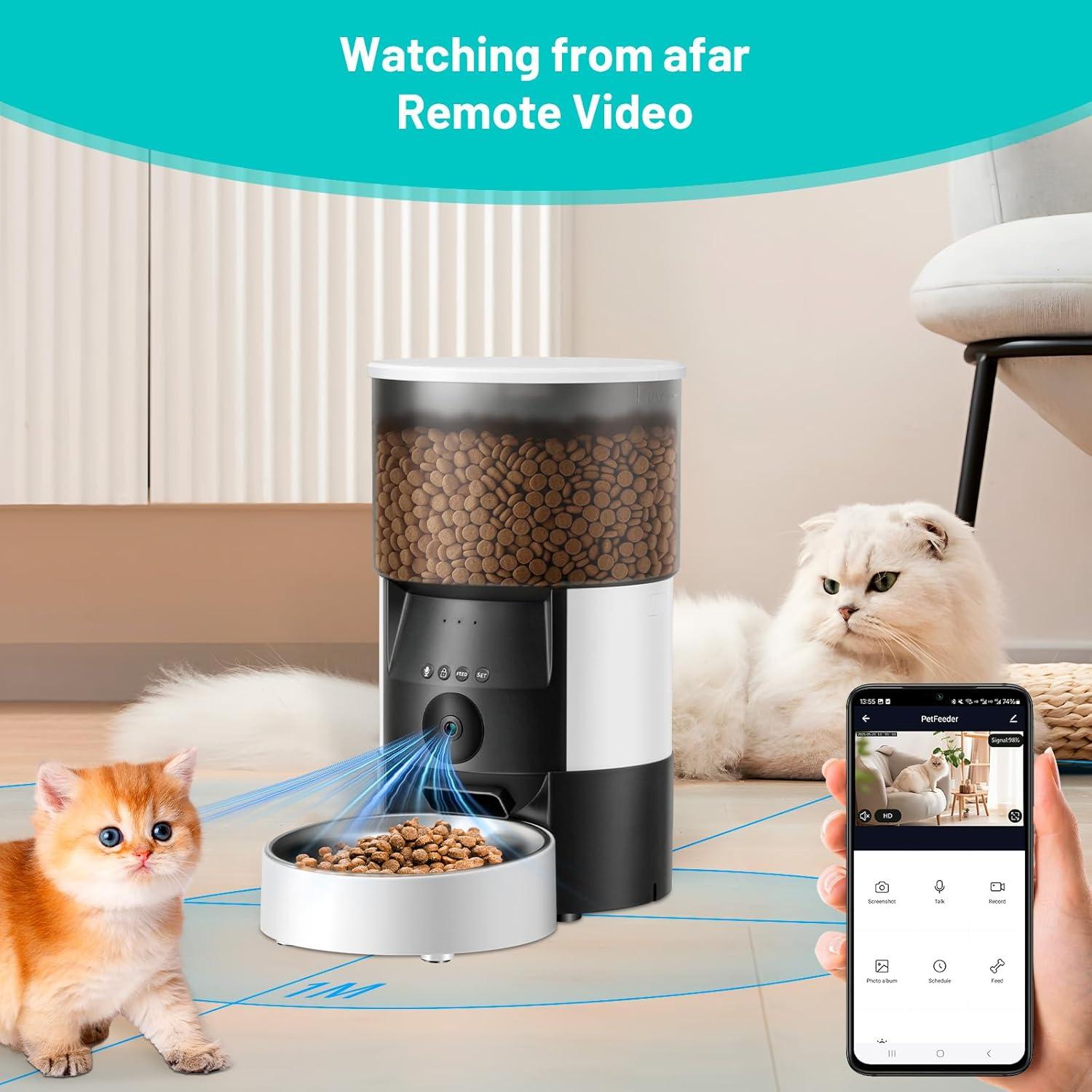 Comedero Automático DuckSky 3L con Cámara HD y WiFi