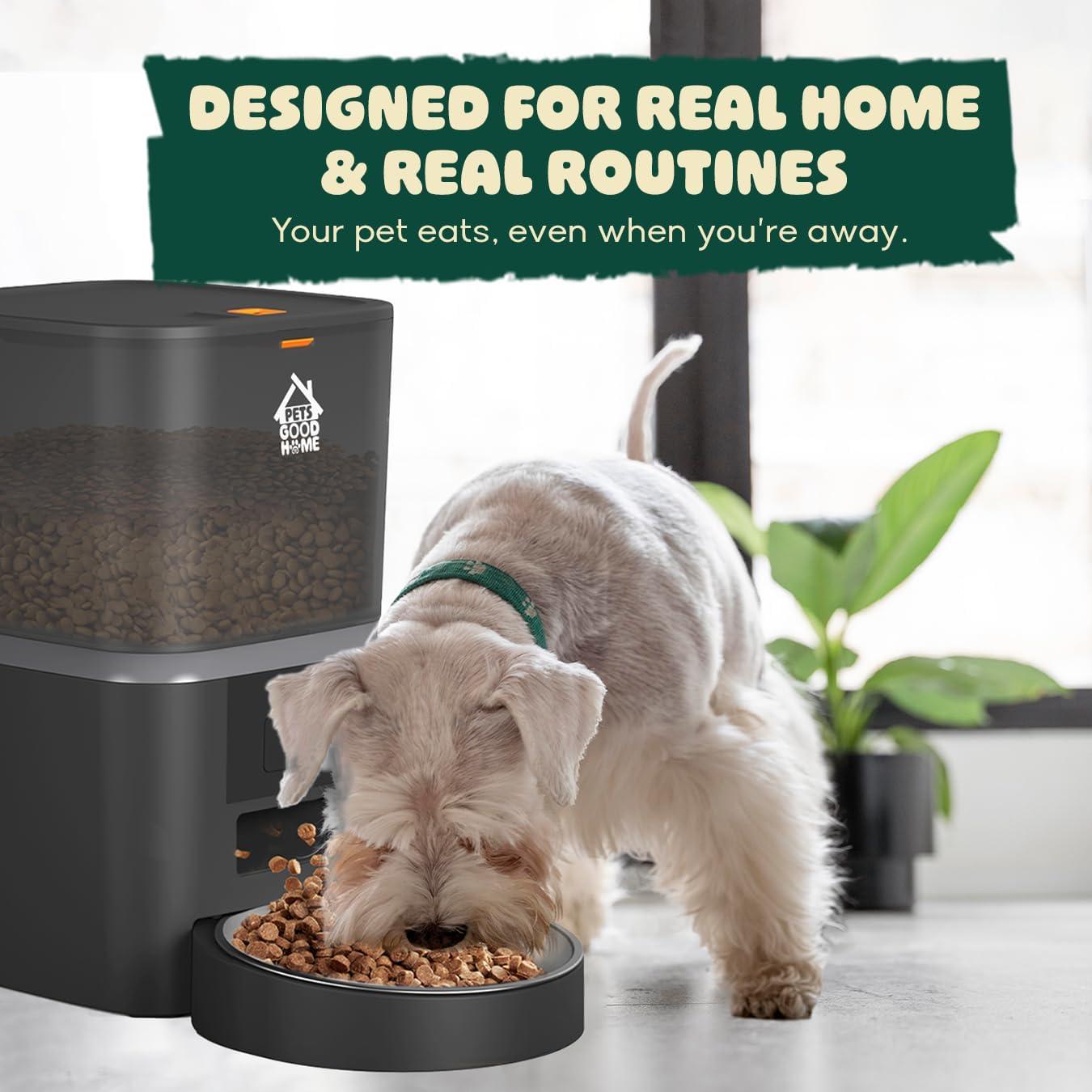 Comedero Inteligente PetsGoodHome 6L WiFi para Perros y Gatos