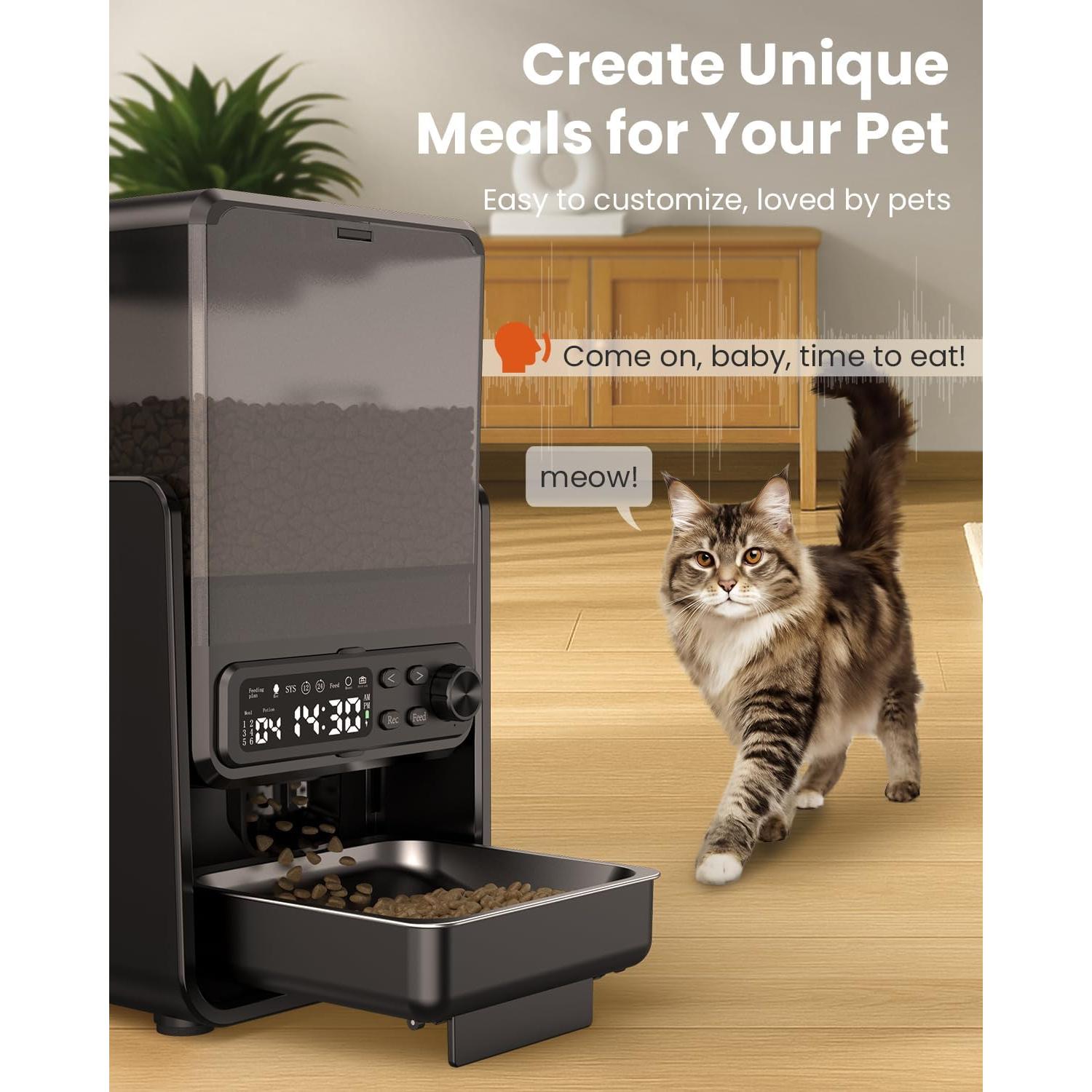 Comedero Automático CityFlee 5L para Gatos y Perros