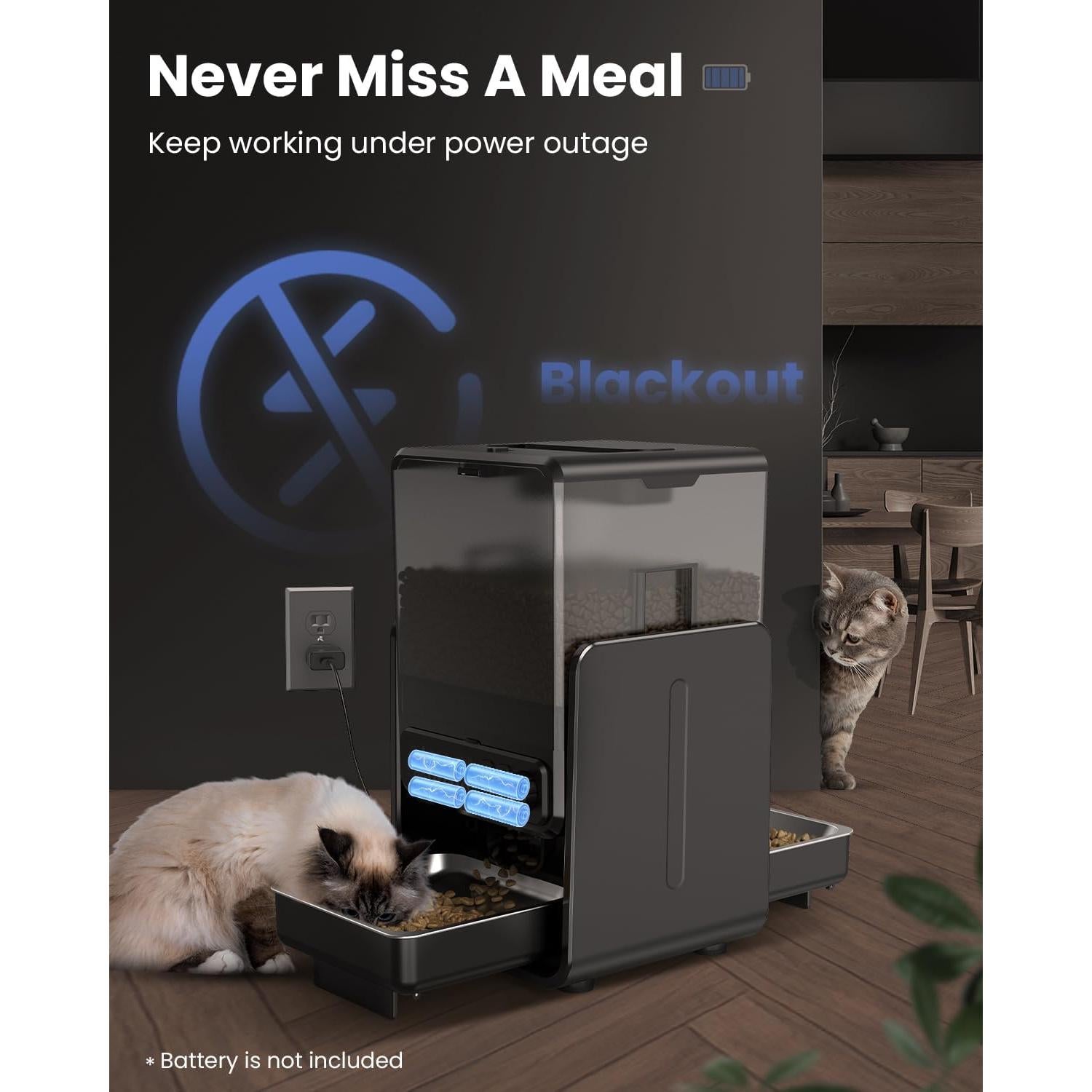 Comedero Automático CityFlee 5L para Gatos y Perros