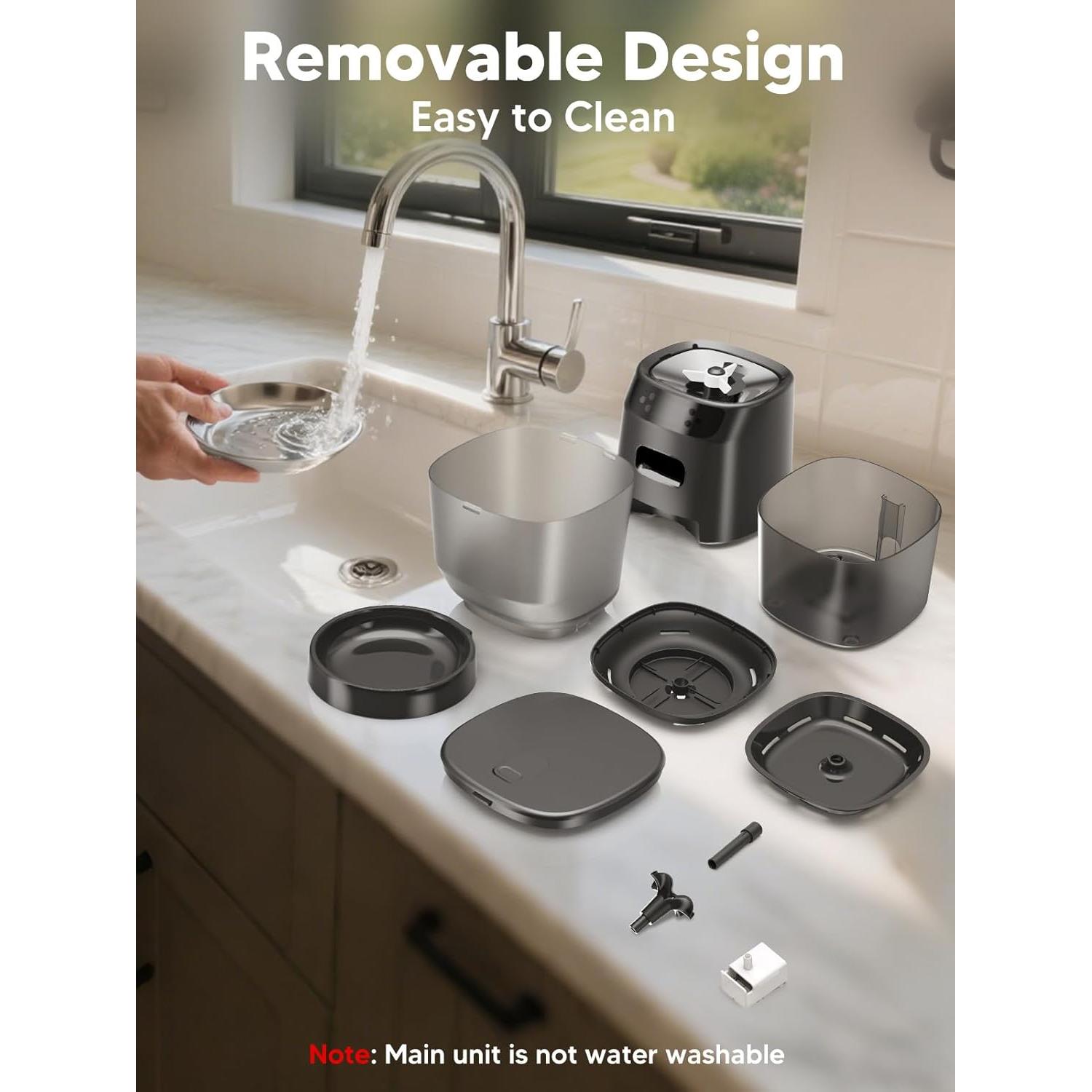 Dispensador Automático de Comida y Agua para Gatos CORGOTE 5L