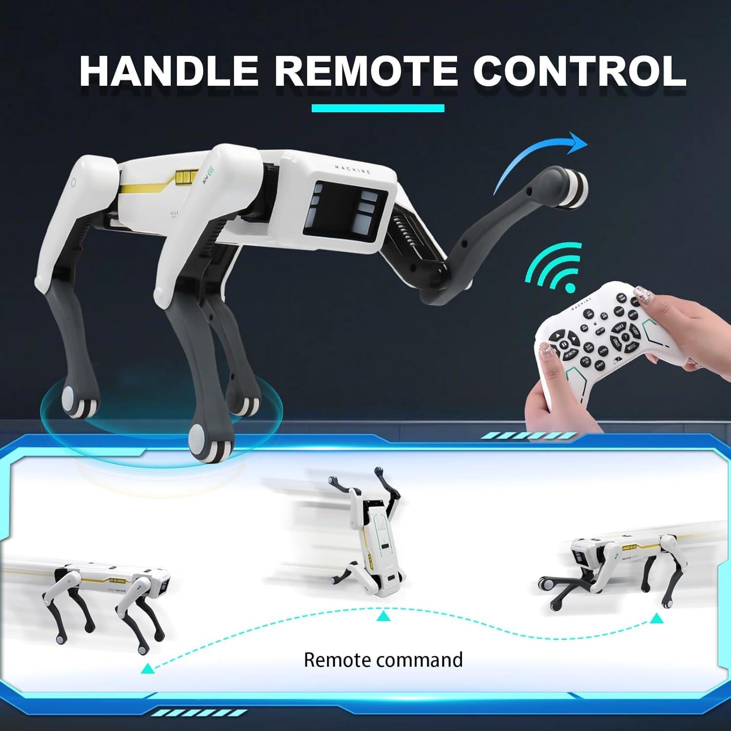 Perro Robot Inteligente Jaming 8002 Control Remoto y App