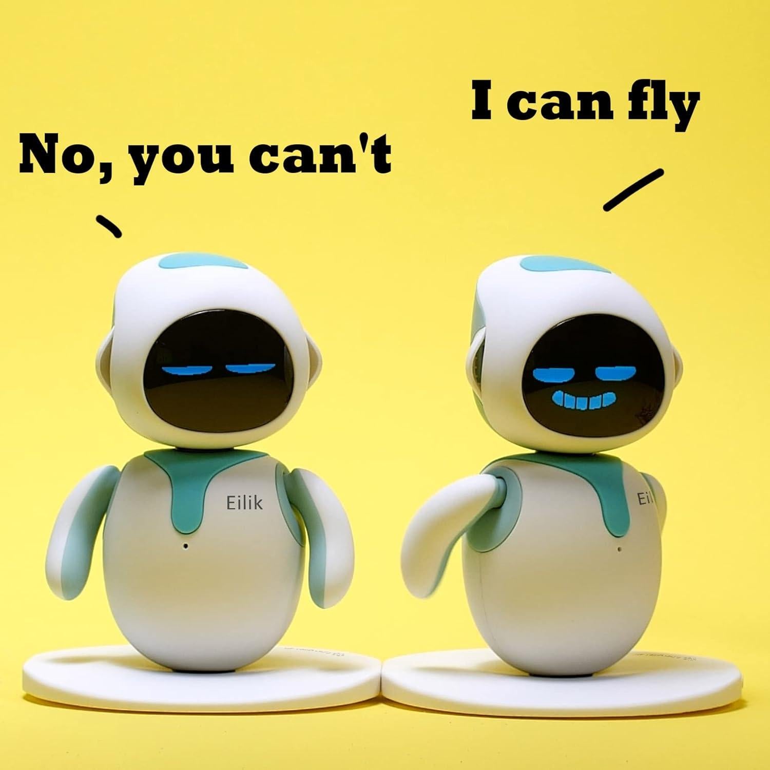 Eilik - Robot mascota interactivo con emociones - 10.9 cm