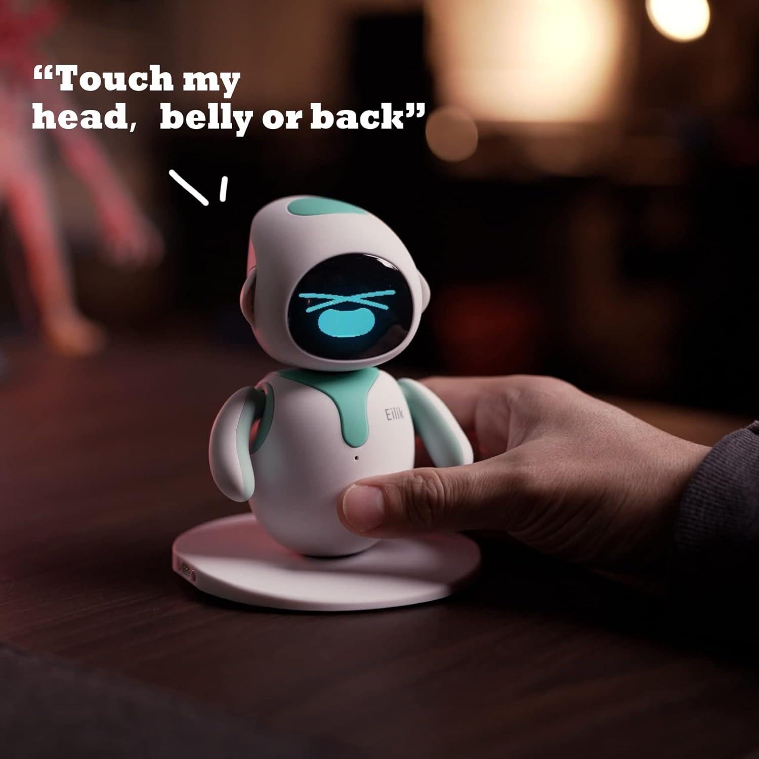 Eilik - Robot mascota interactivo con emociones - 10.9 cm