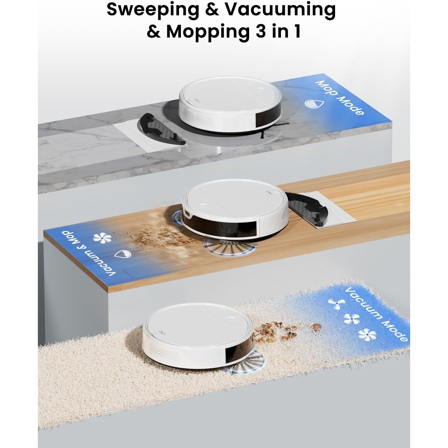 Robot Aspirador y Mopa OKP Life K5 Ultra 3 en 1 6000Pa