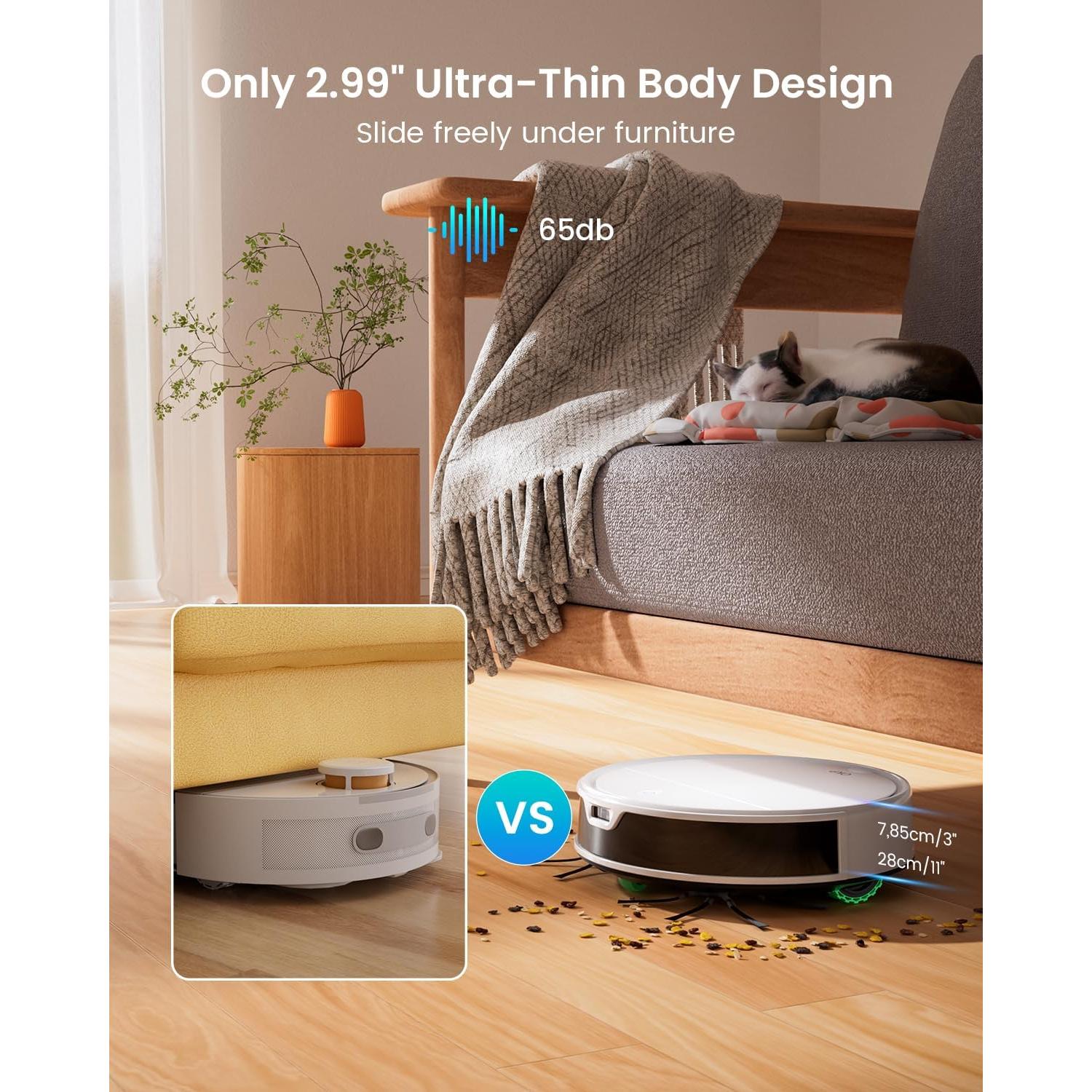 Robot Aspirador y Mopa OKP Life K5 Ultra 3 en 1 6000Pa