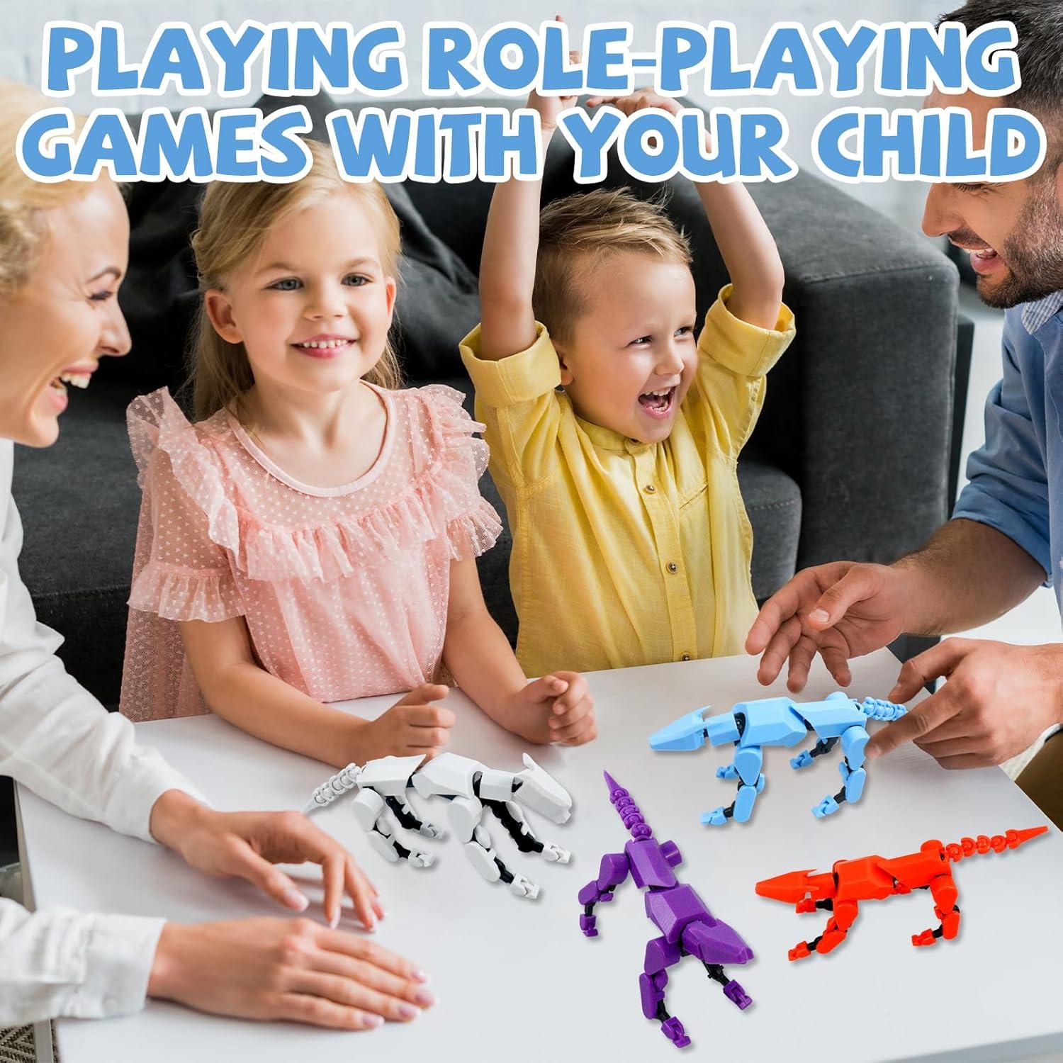 Conjunto de Figuras de Acción Titan13 Perro Robot 3D Blanco