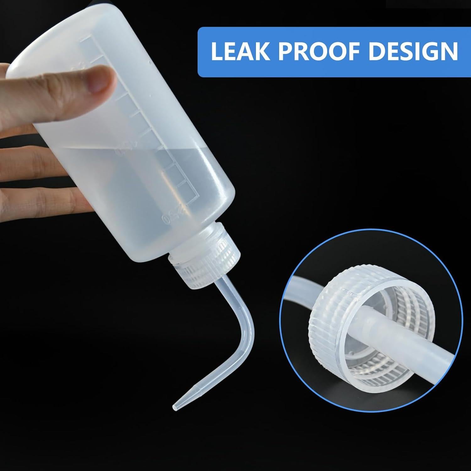 Paquete de 2 Botellas de Lavado DTDNZKN 250ml Boca Estrecha