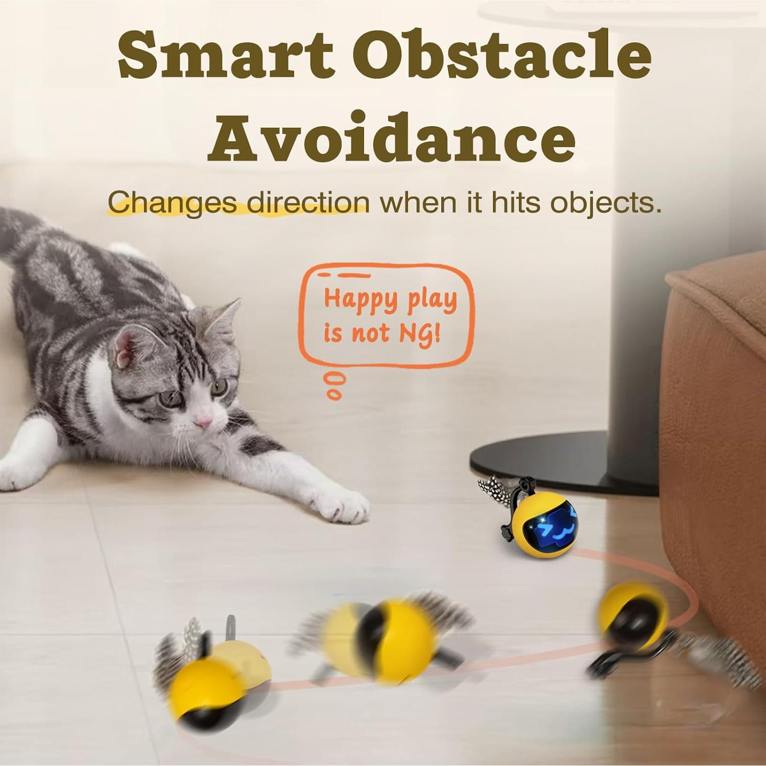 Juguete Interactivo para Gatos CUATRO ÁNGELES con Control Remoto