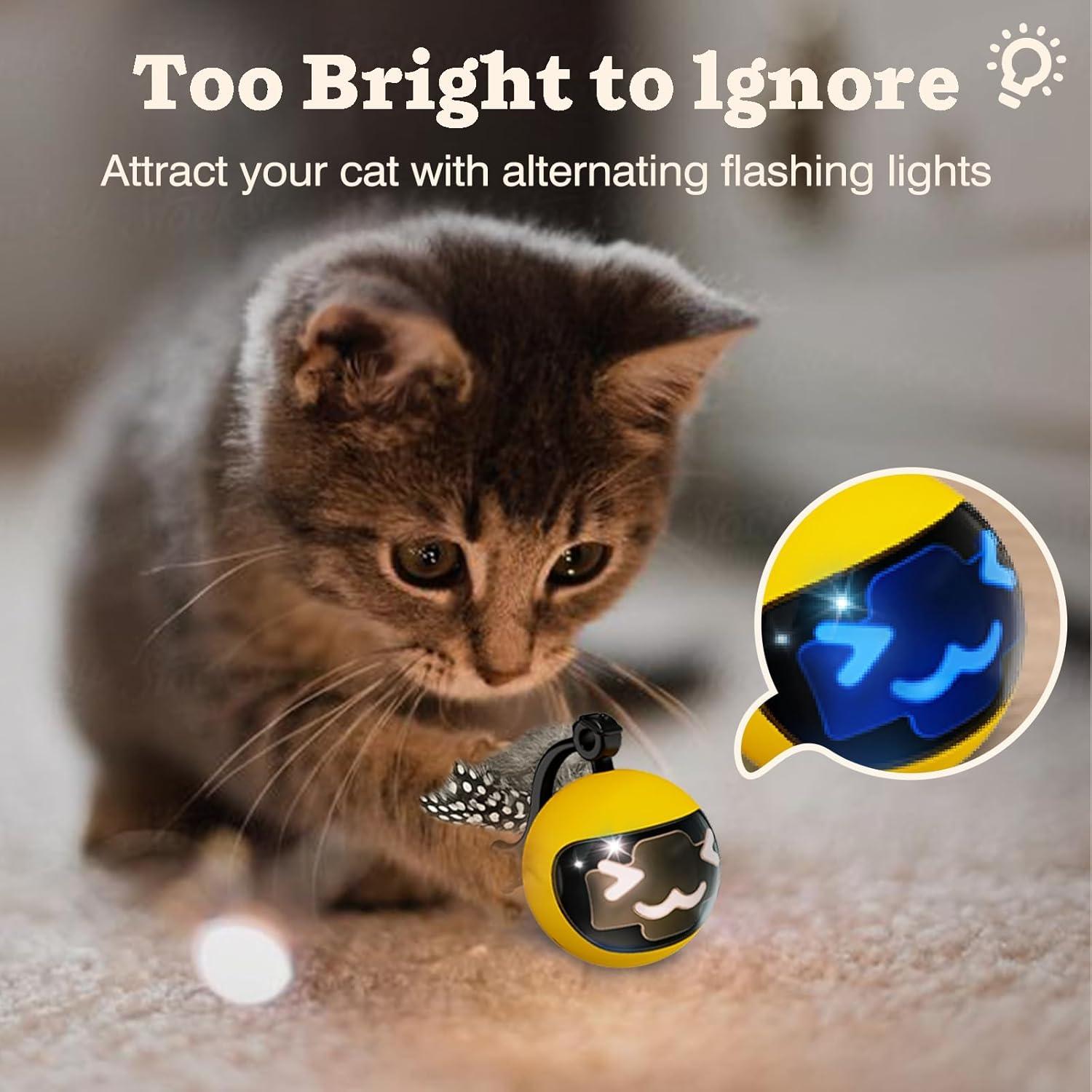 Juguete Interactivo para Gatos CUATRO ÁNGELES con Control Remoto