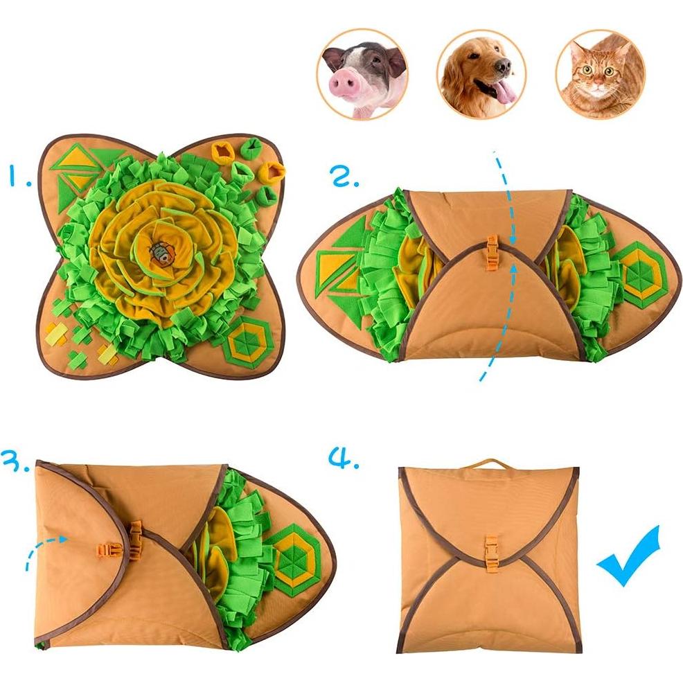 Alfombra de Olfateo AWOOF para Perros 72.9cm x 72.9cm