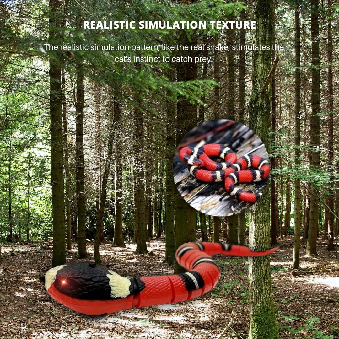 Juguete Interactivo Eléctrico para Gatos Tendify Serpiente 39.88cm