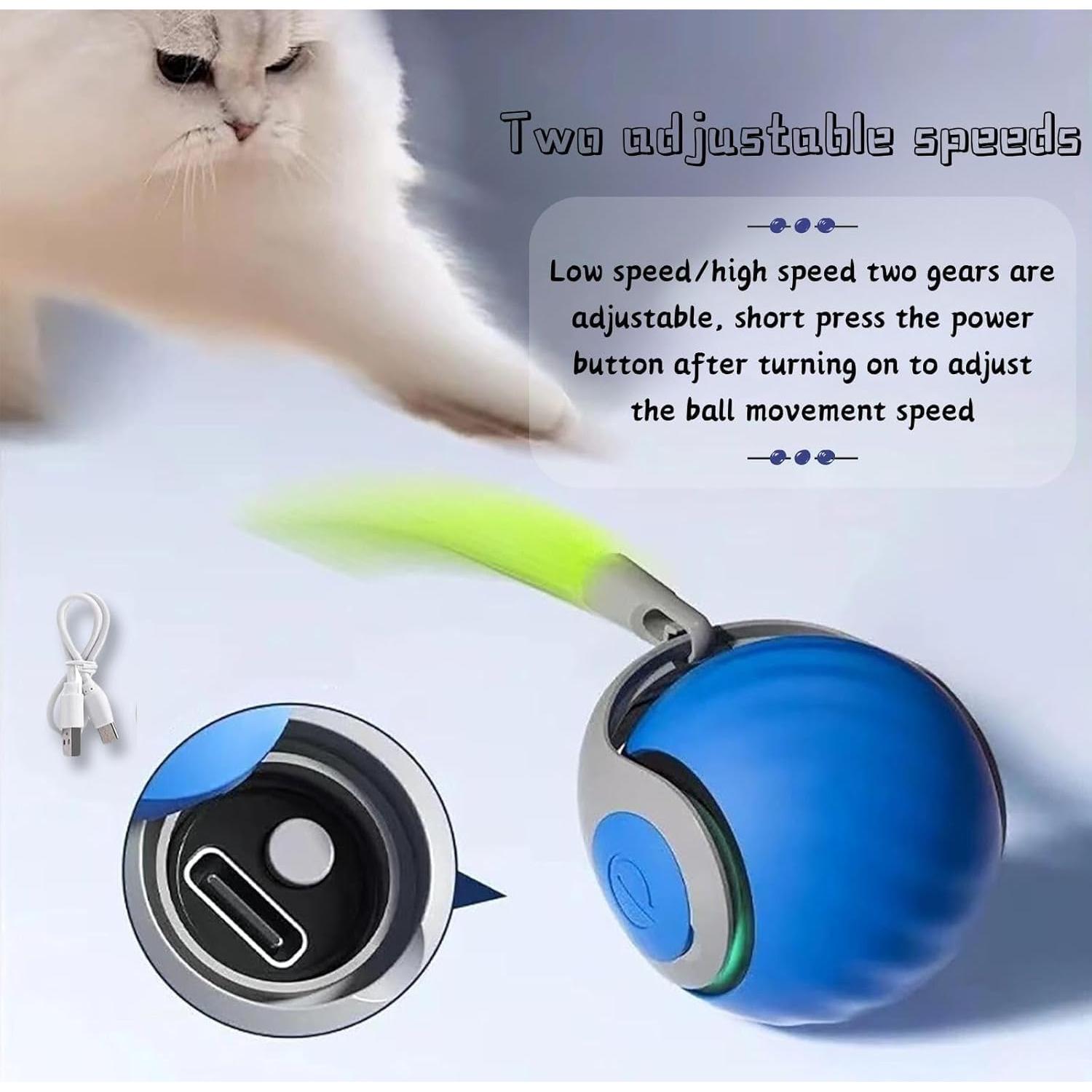 Juguete Interactivo para Gato Genérico Cola Rápida 2.0 - 2 Velocidades