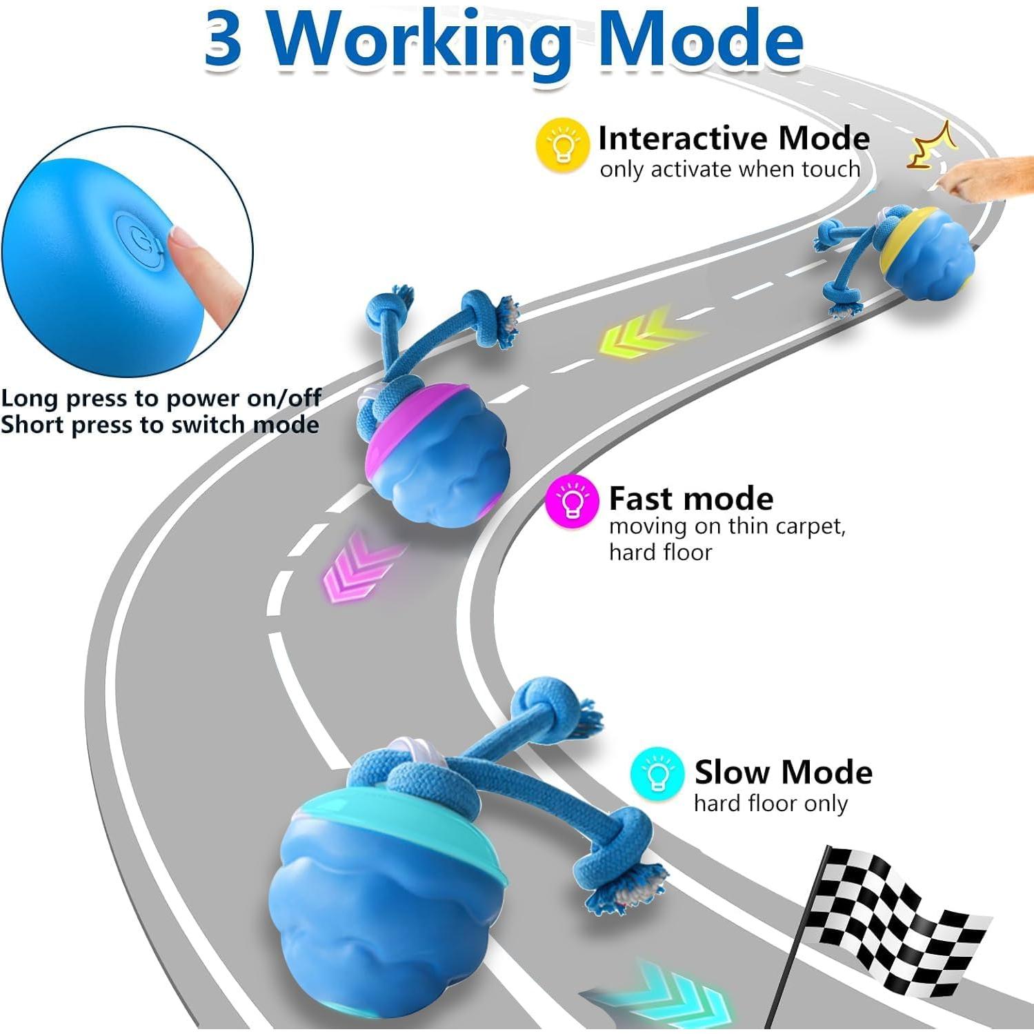 Juguete Interactivo para Perros Mckkymi DTBFB-001 Azul