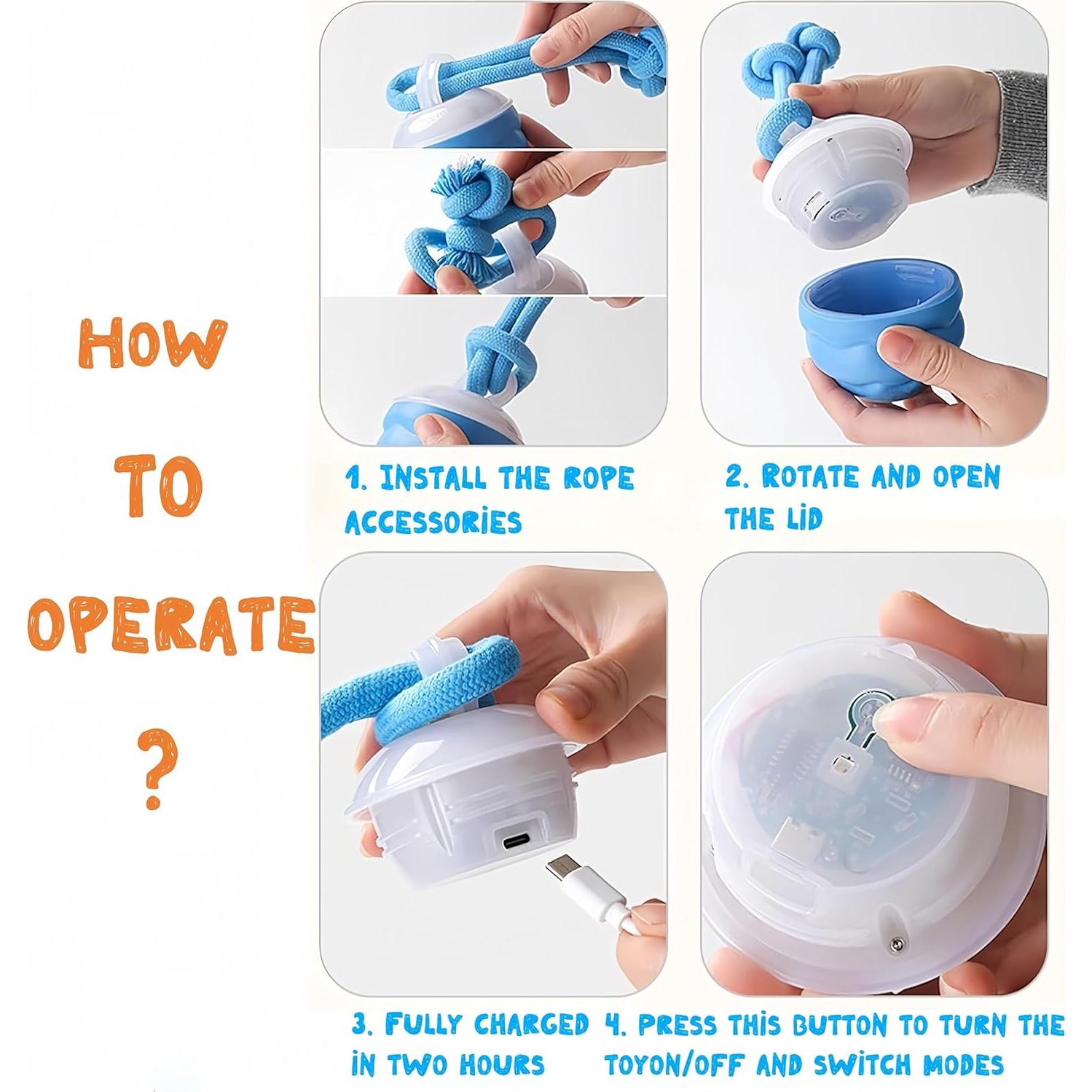 Juguete Interactivo para Perros Mckkymi DTBFB-001 Azul