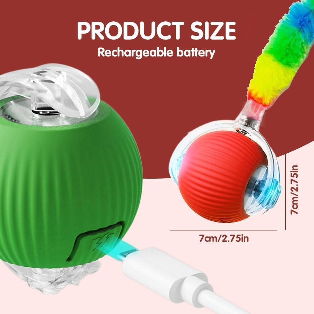 Juguete Interactivo para Gatos y Perros JinRui-T DMQ 2 Pcs