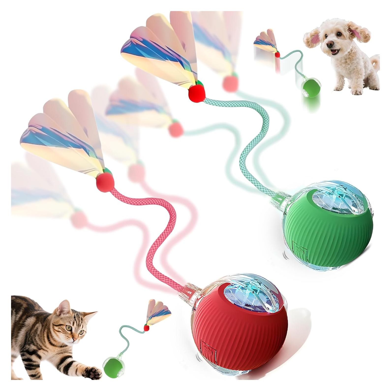 Paquete de 2 Juguetes Interactivos para Gatos Petayouj