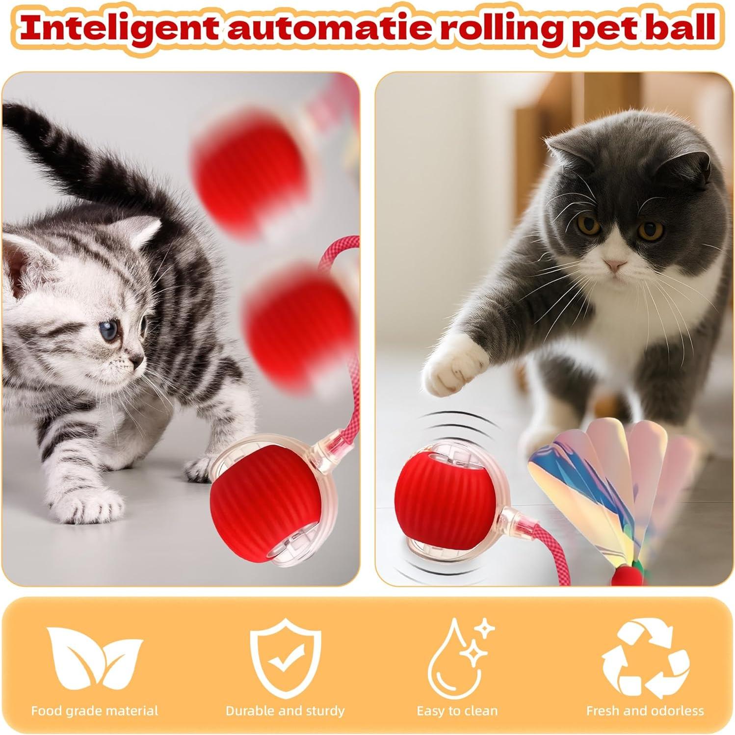 Paquete de 2 Juguetes Interactivos para Gatos Petayouj