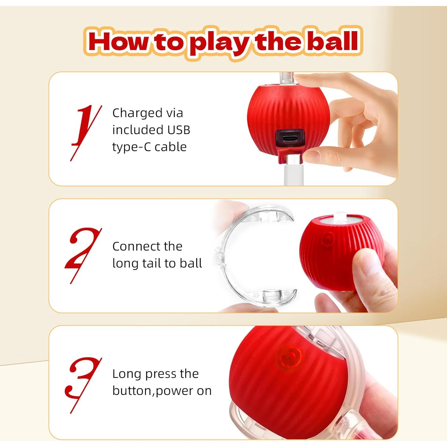 Paquete de 2 Juguetes Interactivos para Gatos Petayouj