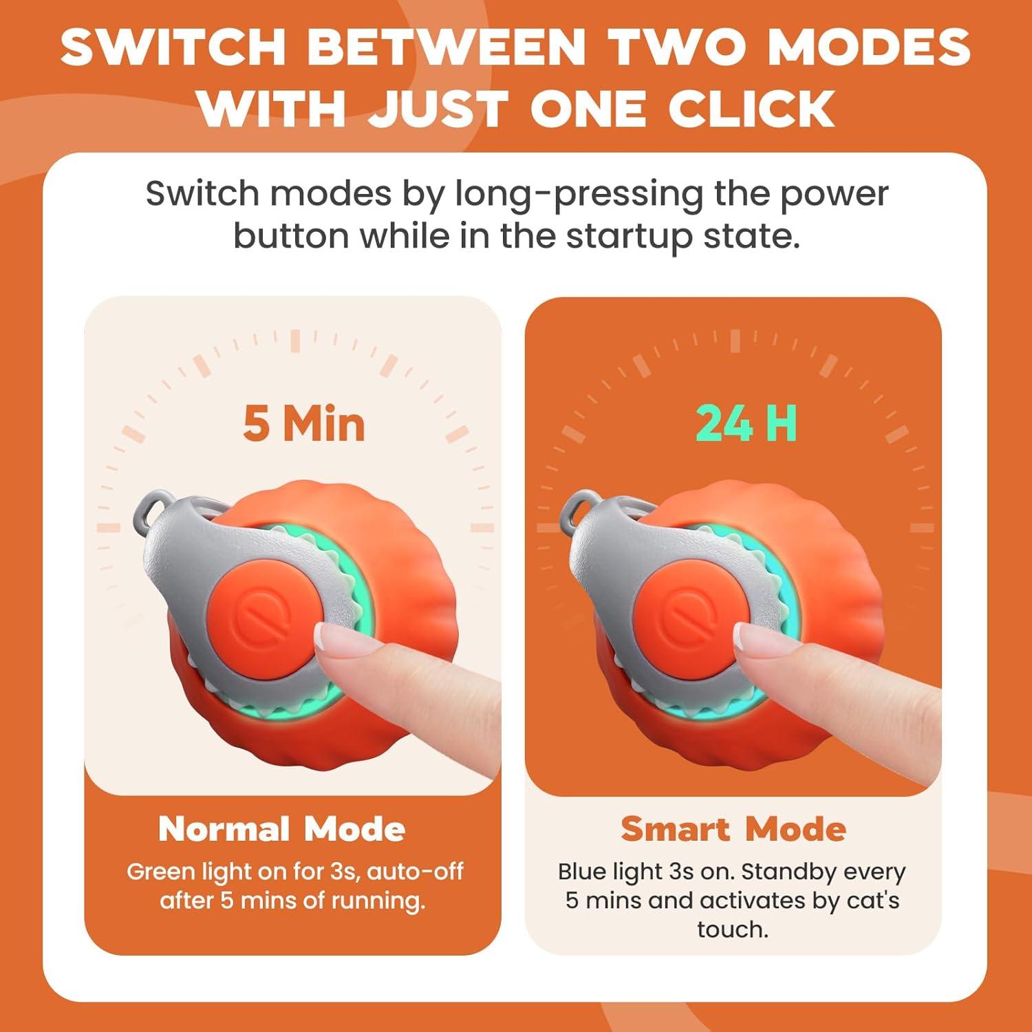 Juguete Interactivo para Gatos PawsomeFinds Y-805 con Cola