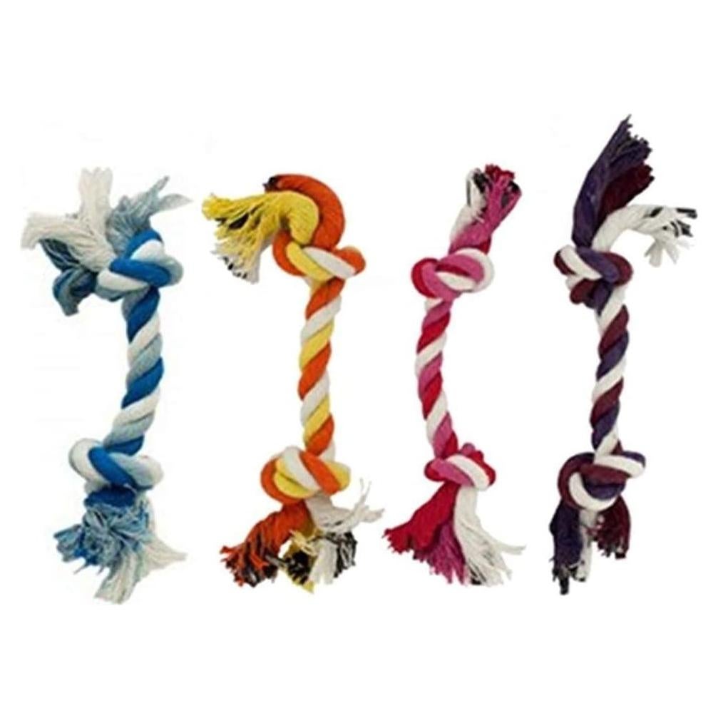 Juguetes de cuerda para perros pequeños Knivel - Paquete de 4