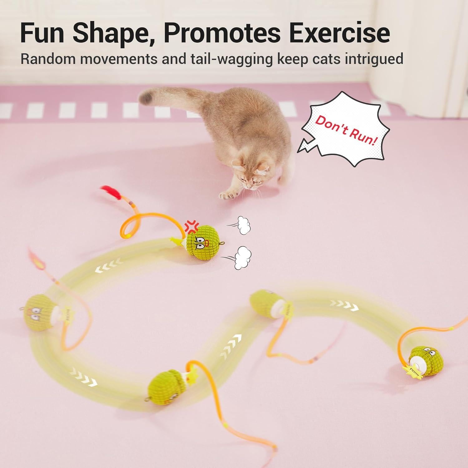 Juguete Interactivo para Gatos Potaroma con Sensor de Movimiento