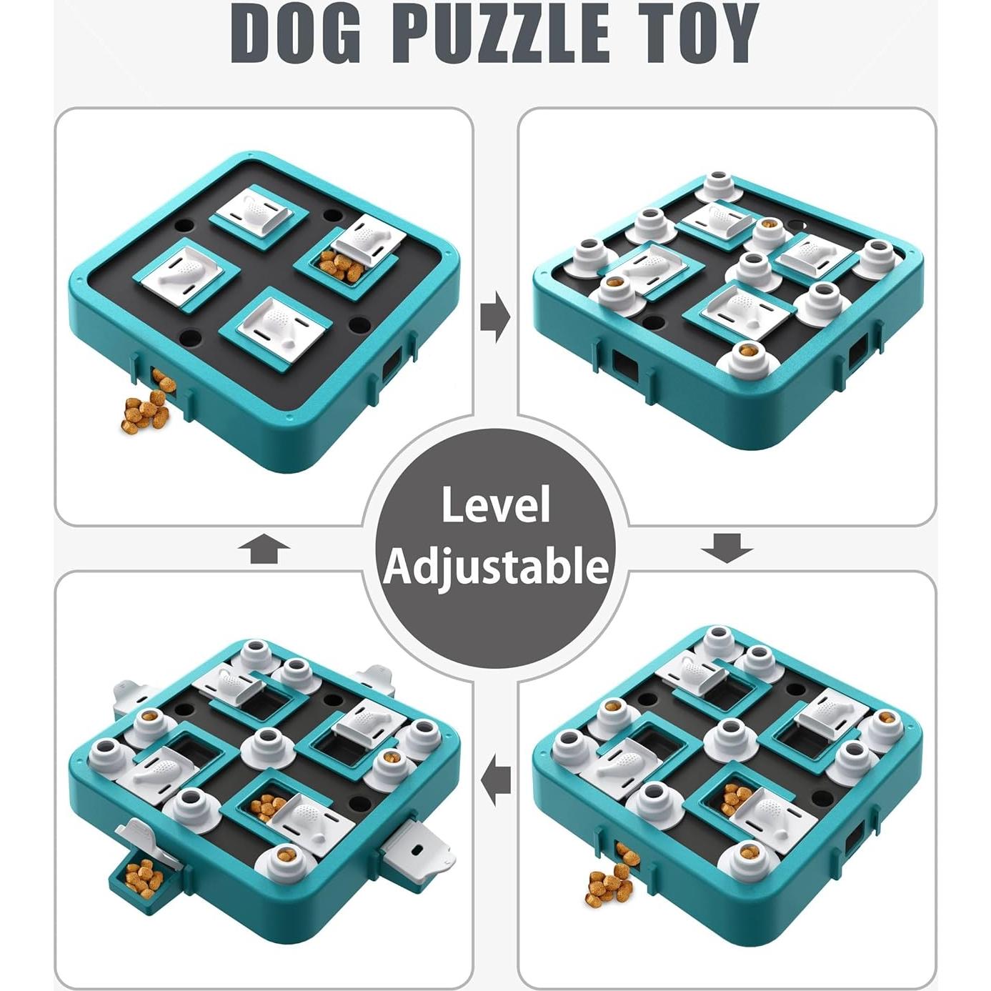 Juguete de Rompecabezas para Perros Aluckmao Verde 42.5cm