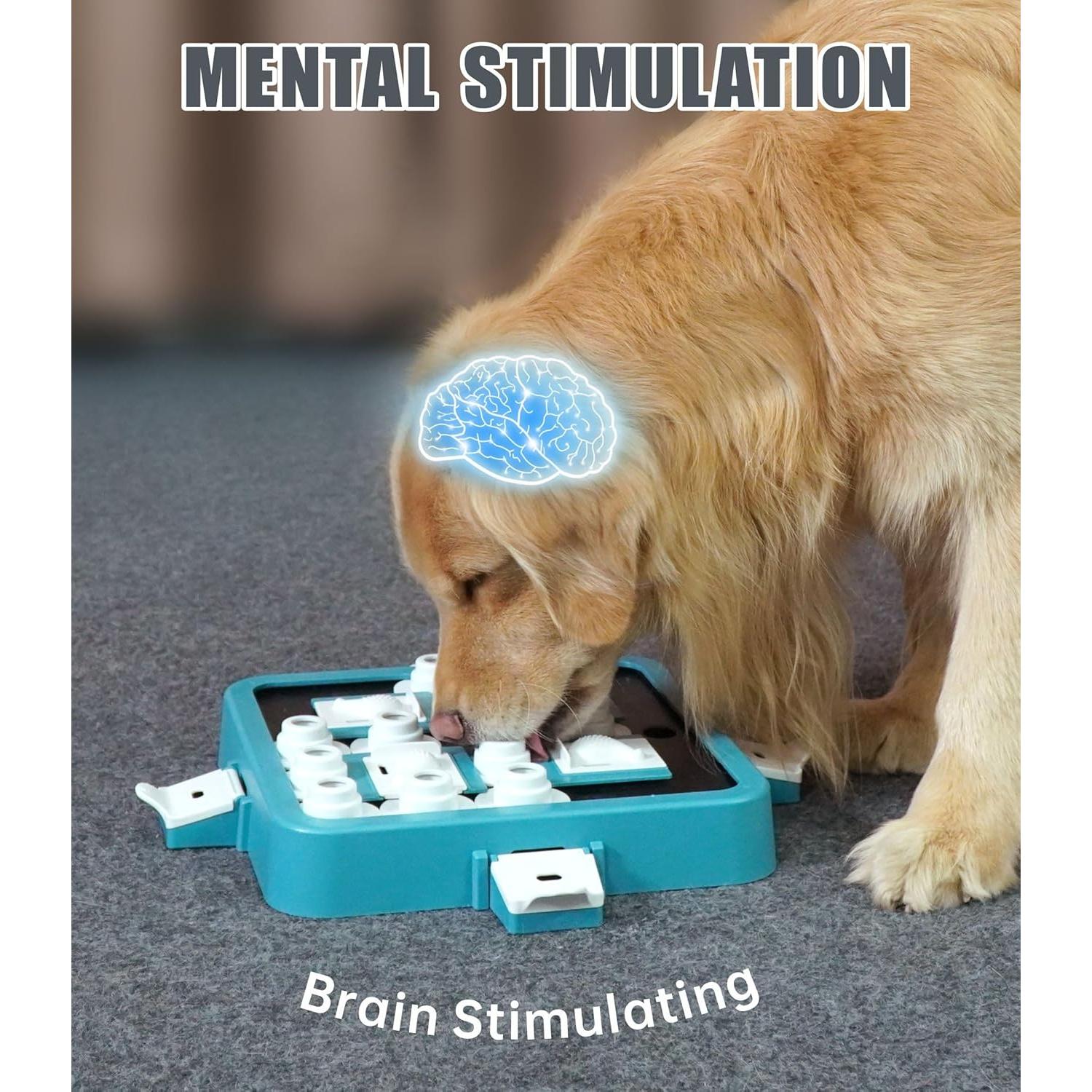 Juguete de Rompecabezas para Perros Aluckmao Verde 42.5cm