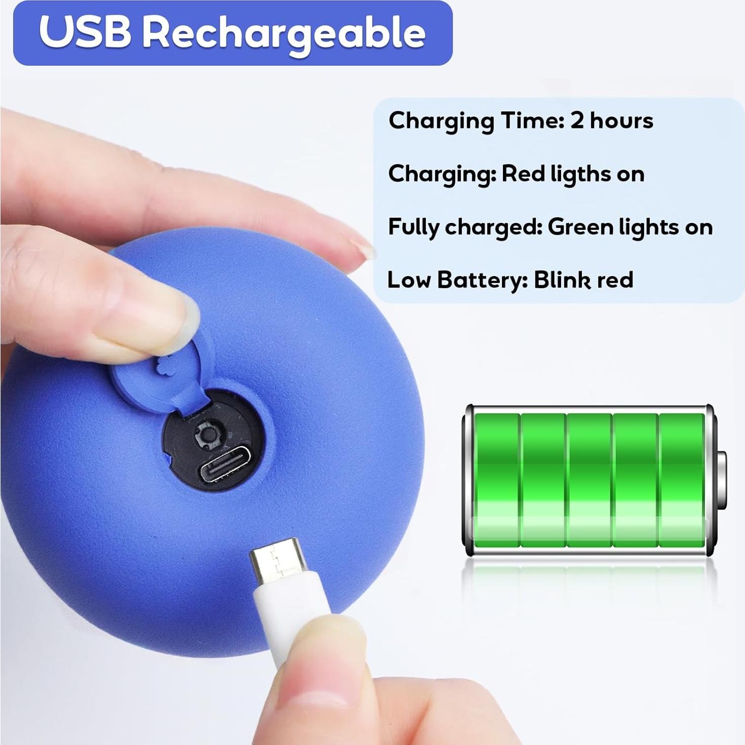 Pelota Interactiva para Perros LEPLE LP51 con Sonido Squeaky