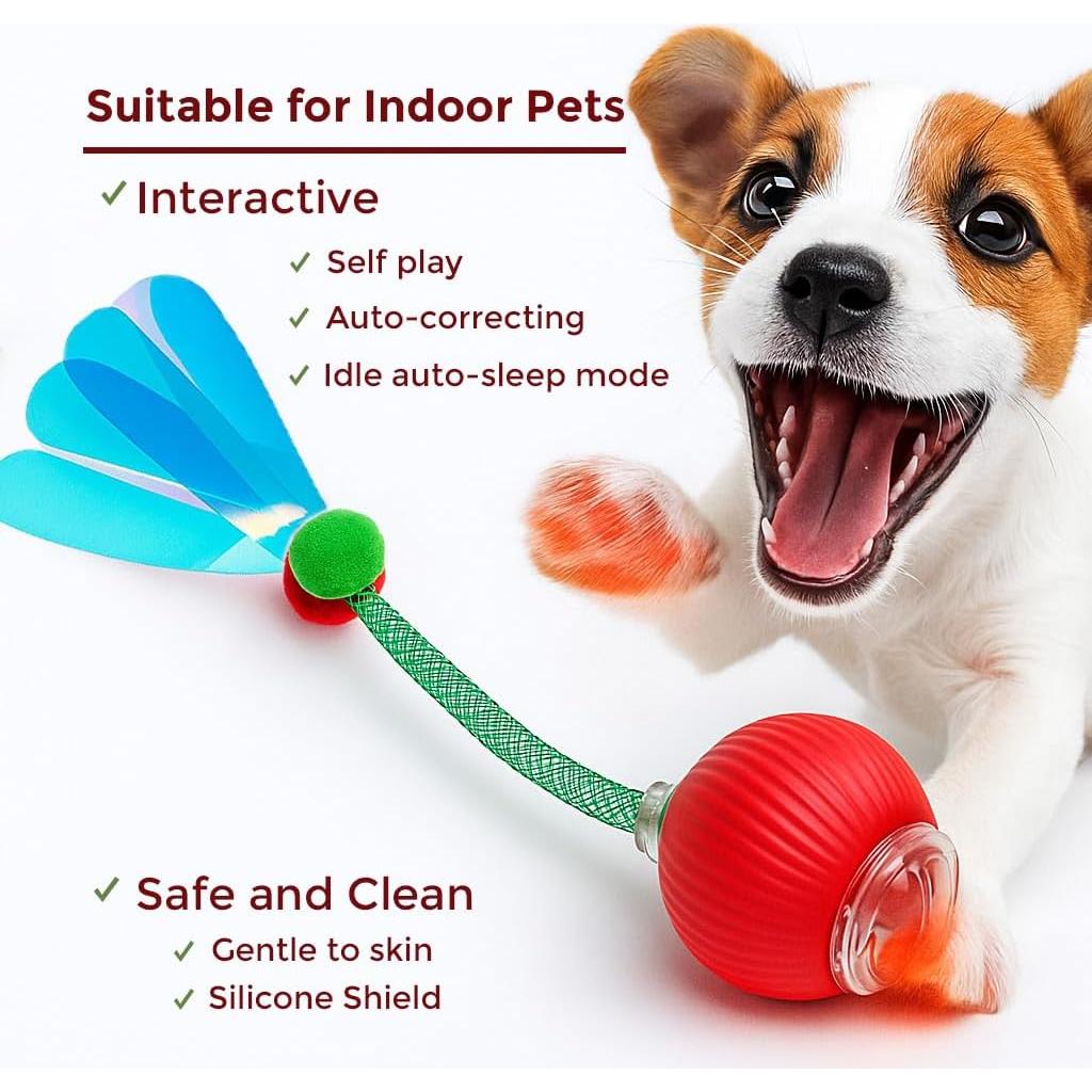 Juguete Interactivo para Gatos Umadeus - Cola de Plumas, Recargable