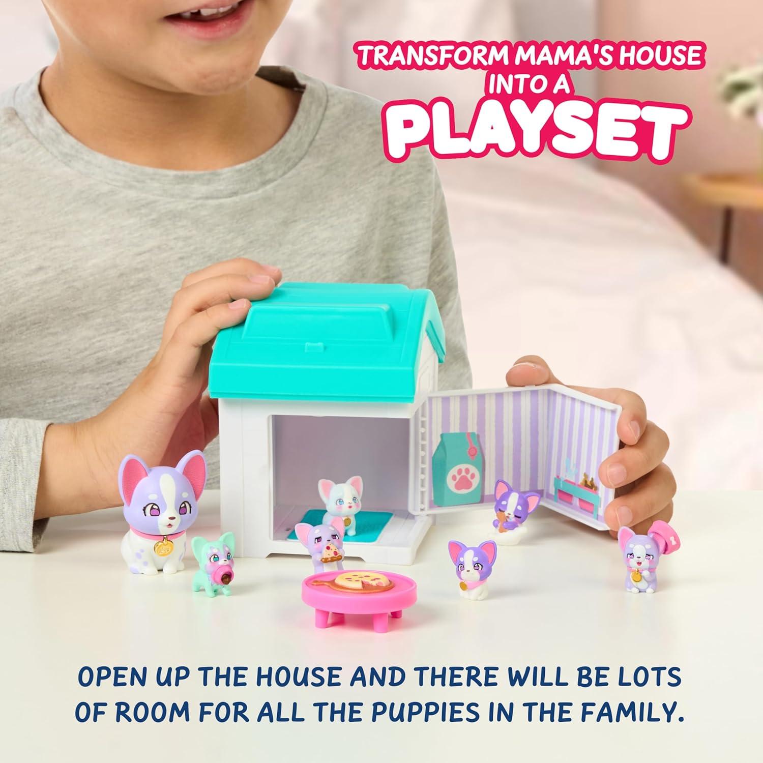 Conjunto de Juego Casa de Perros Little Live Pets Frenchie y Spaniel