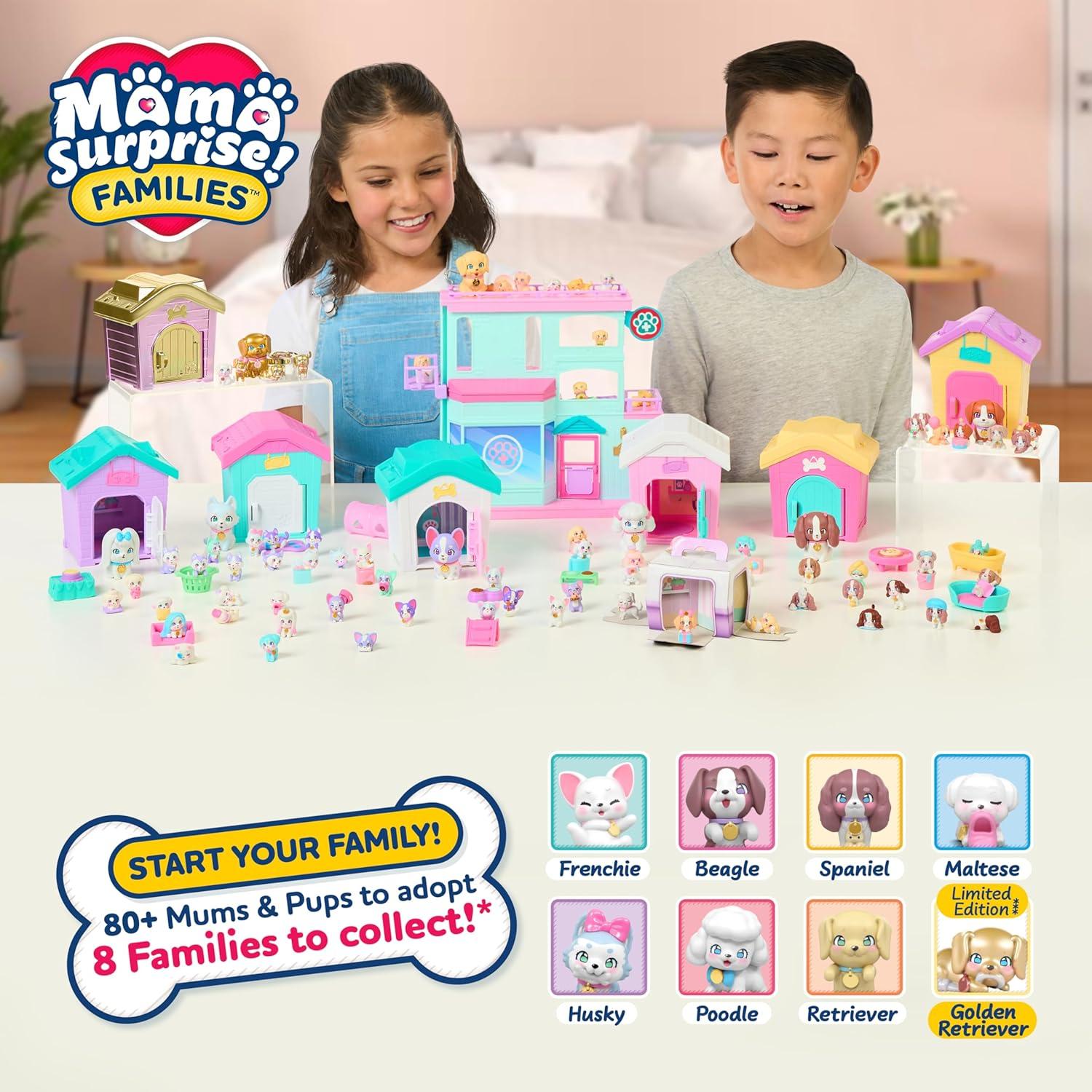 Conjunto de Juego Casa de Perros Little Live Pets Frenchie y Spaniel