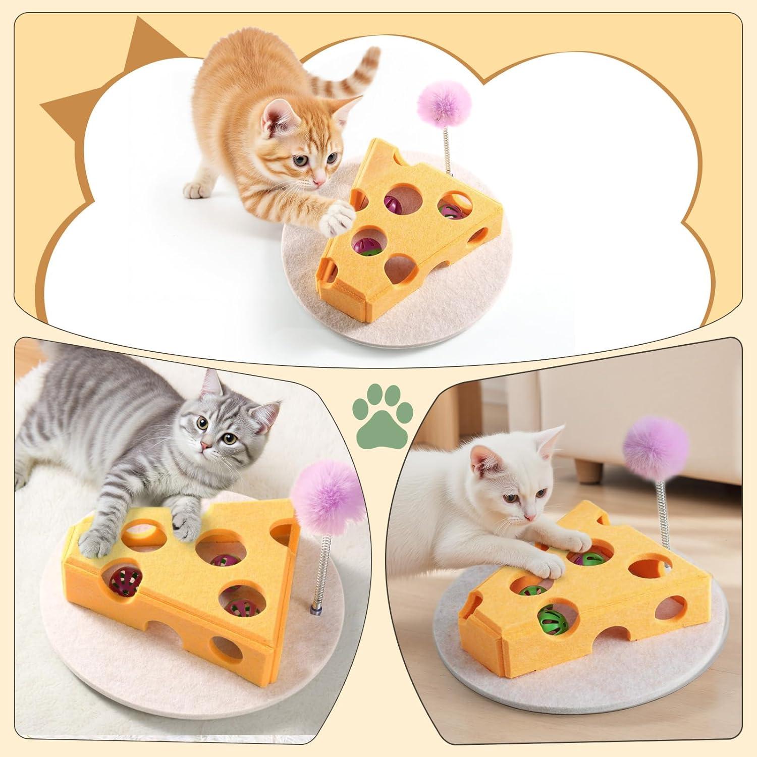 Juguete Interactivo para Gatos Enioem Laberinto 22x20 cm