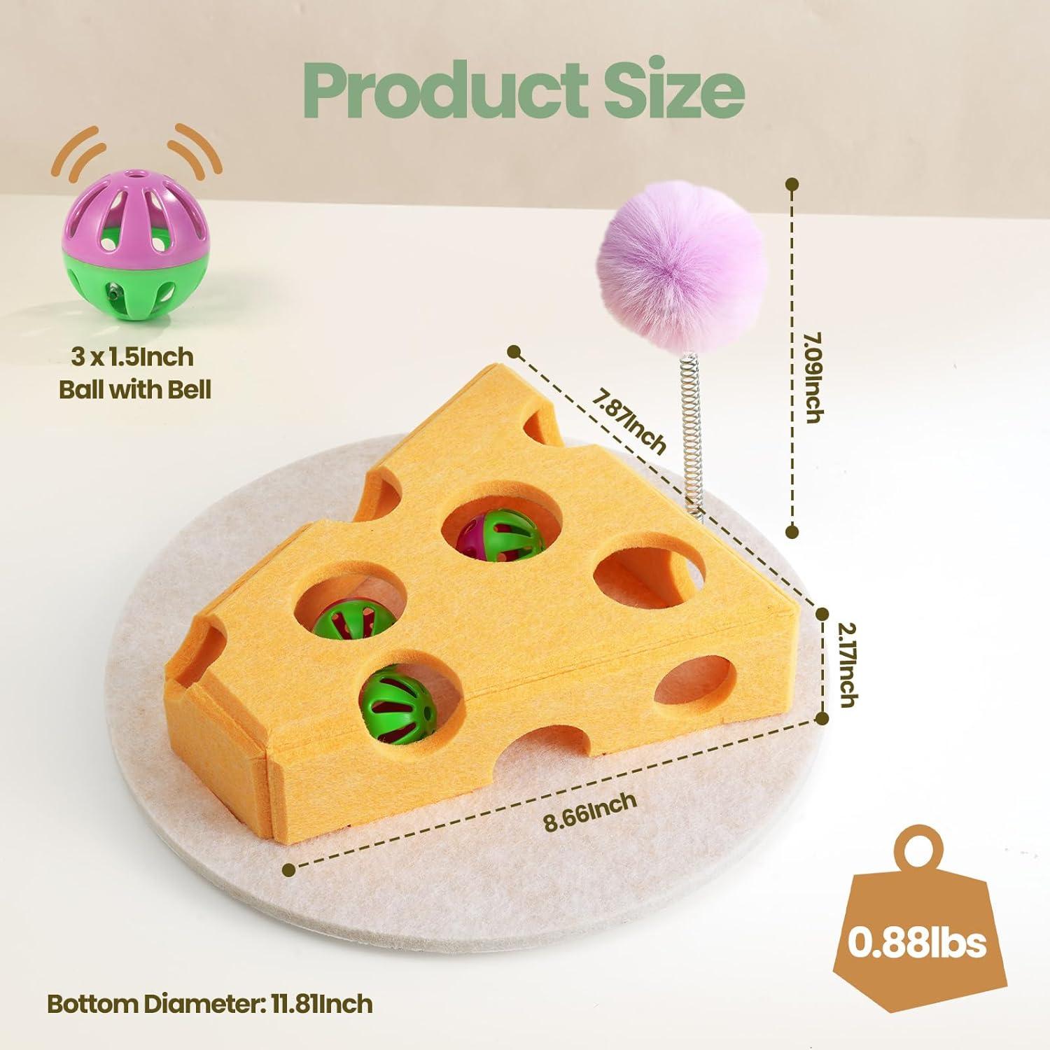 Juguete Interactivo para Gatos Enioem Laberinto 22x20 cm