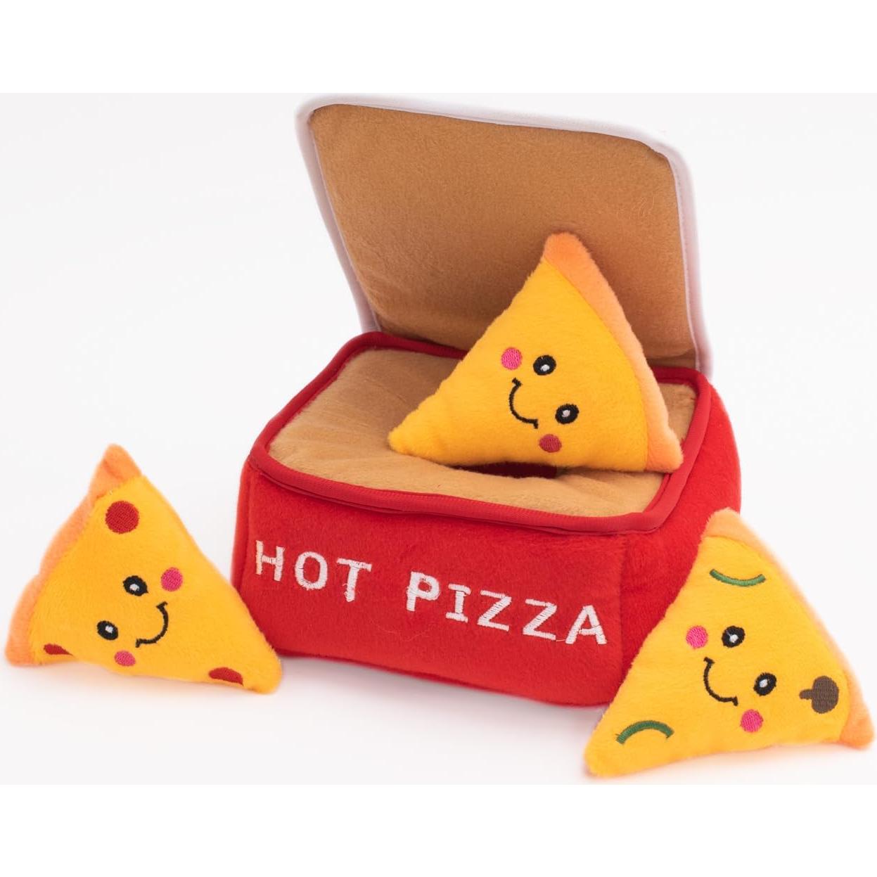 Juguete Interactivo para Perros ZippyPaws Burrow Pizza 10x22.6cm