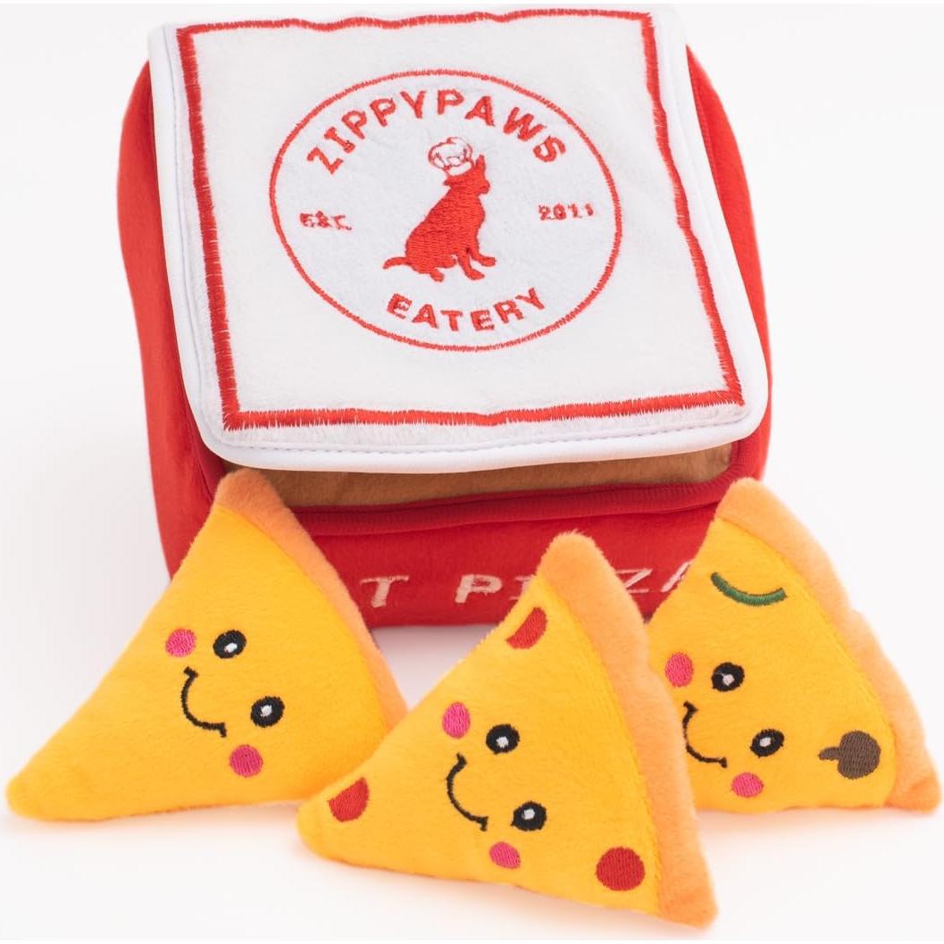 Juguete Interactivo para Perros ZippyPaws Burrow Pizza 10x22.6cm